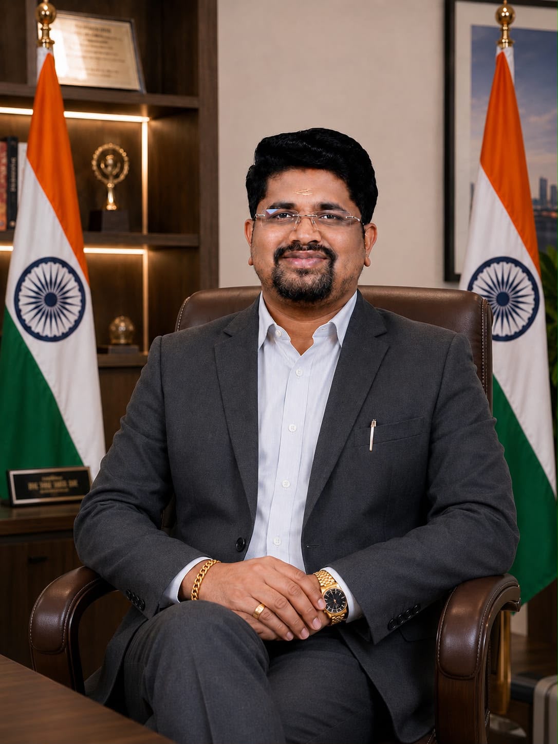 Dr. Bhargav Mallappa Appointed National Secretary of National Human Rights and Crime Control Bureau