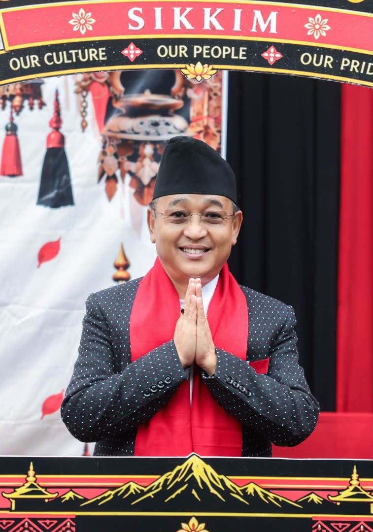 Chief Minister PS Tamang Attends Indrajatra Celebration in Gangtok