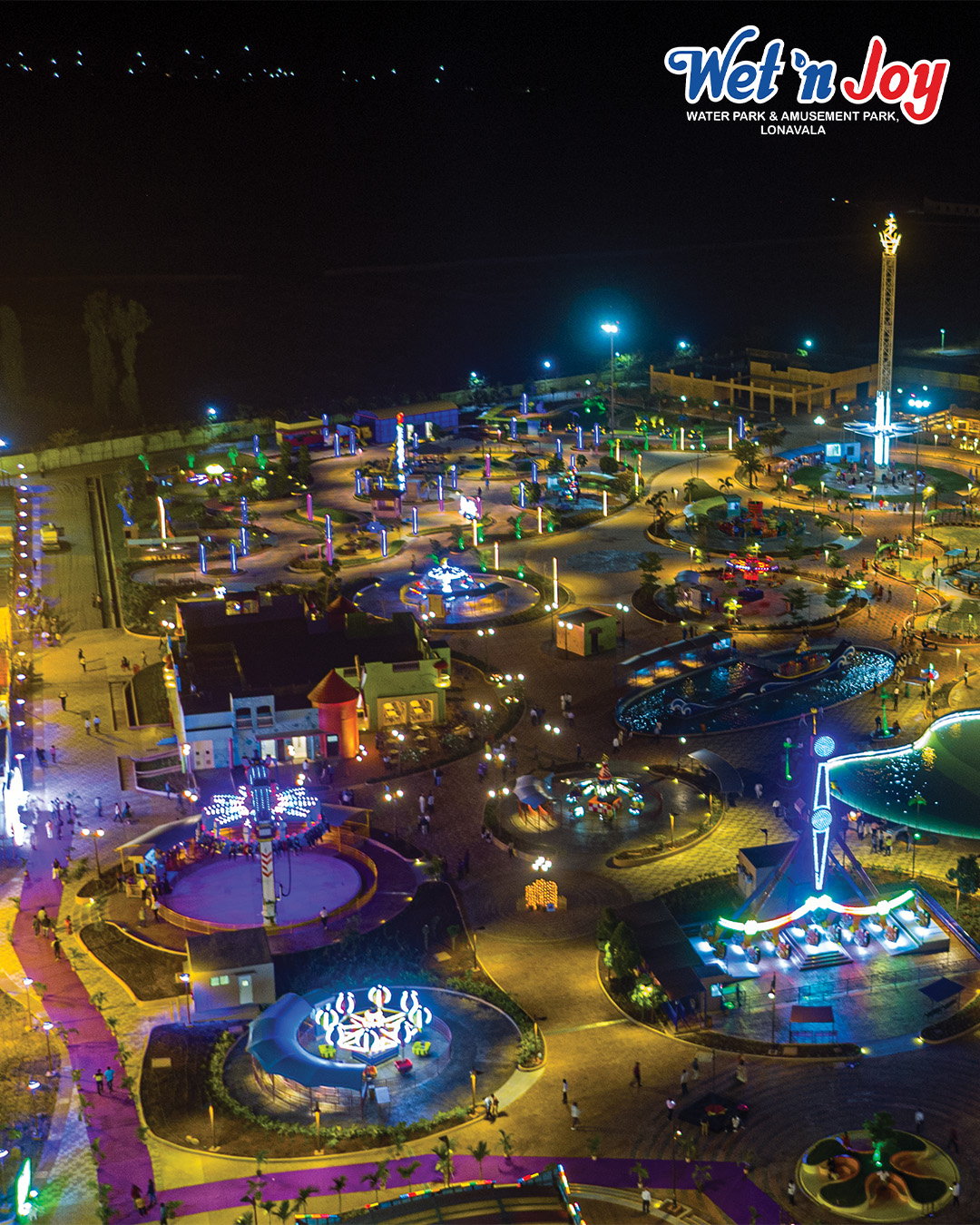 Wet&rsquo;nJoy Lonavala Curates Three Experiences Under One Destination with Maharashtra&rsquo;s First Glow Garden
