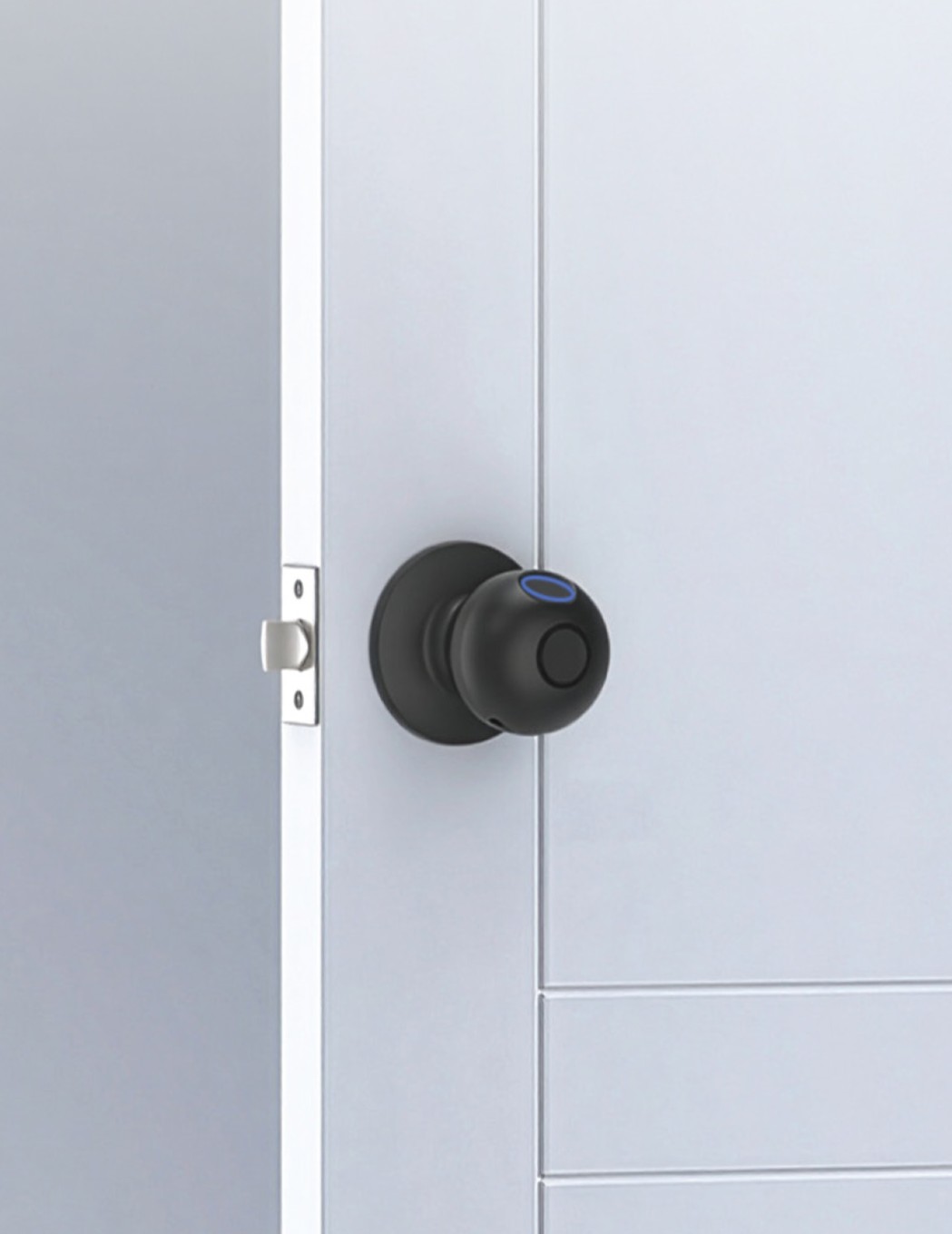 Hafele Stella Digital Knob Lock Combines Smart Technology with Minimalist Design