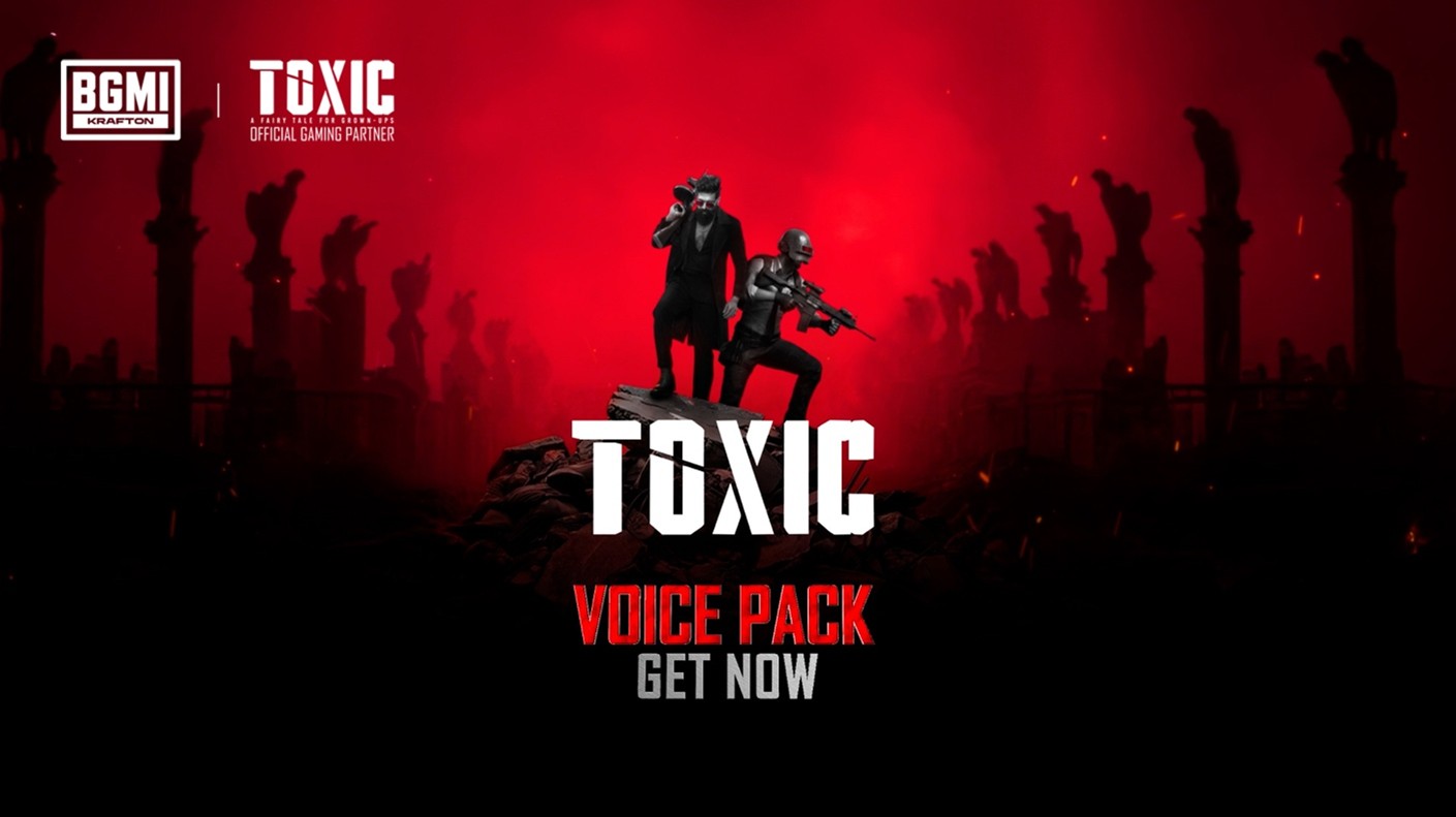 KRAFTON India Teams Up with Toxic for Battlegrounds Mobile India 4.4 Update