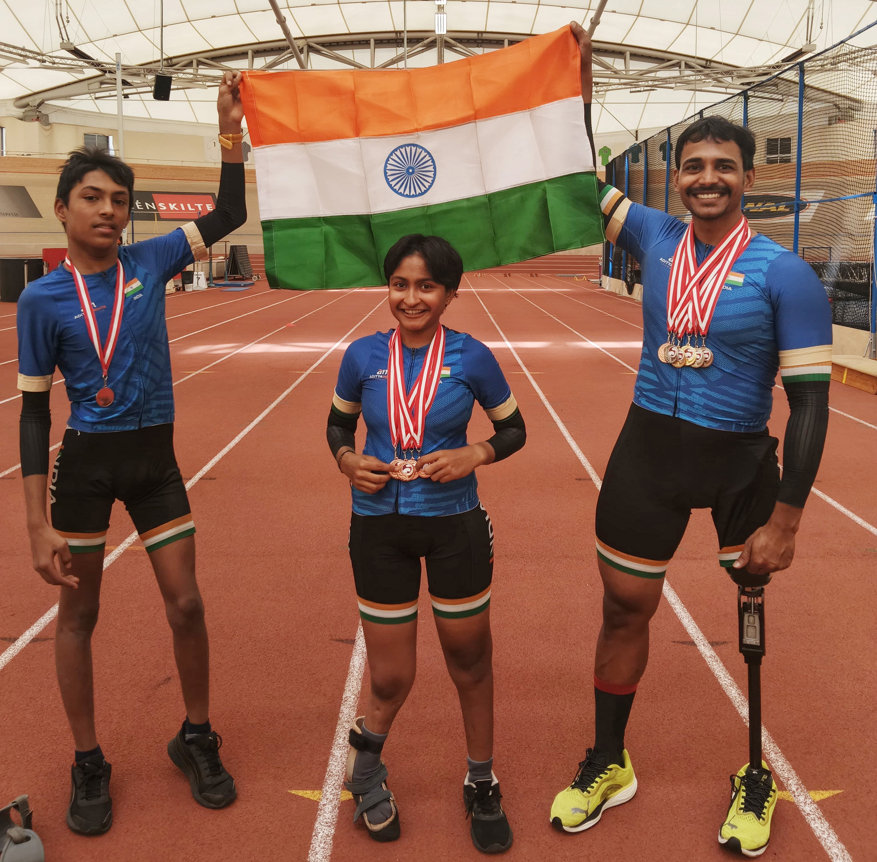 12 Medals for India at UCI Parasport Denmark Grand Prix in Odense, Denmark