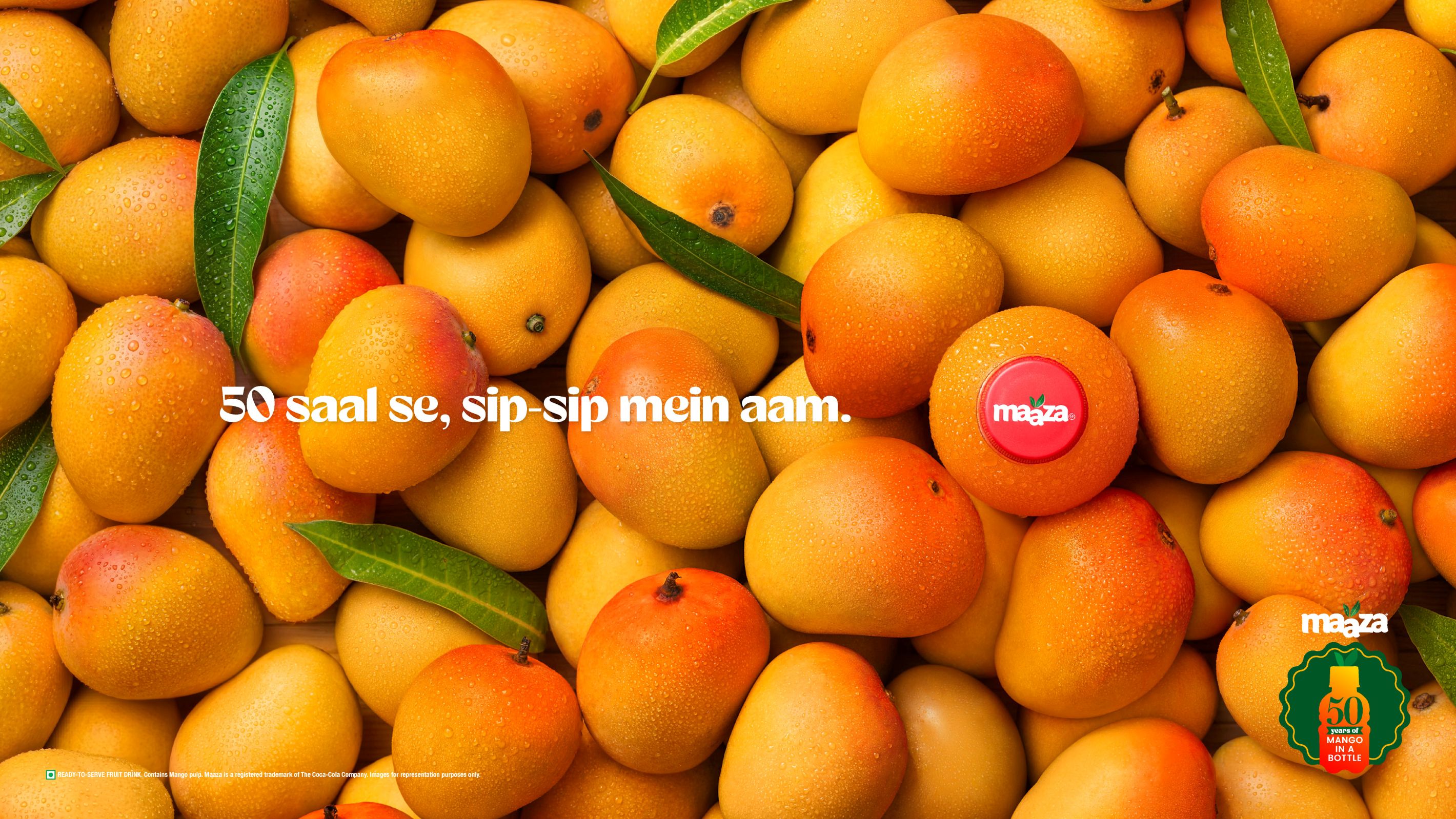 Maaza marks 50 years of bottling India&rsquo;s love for mangoes