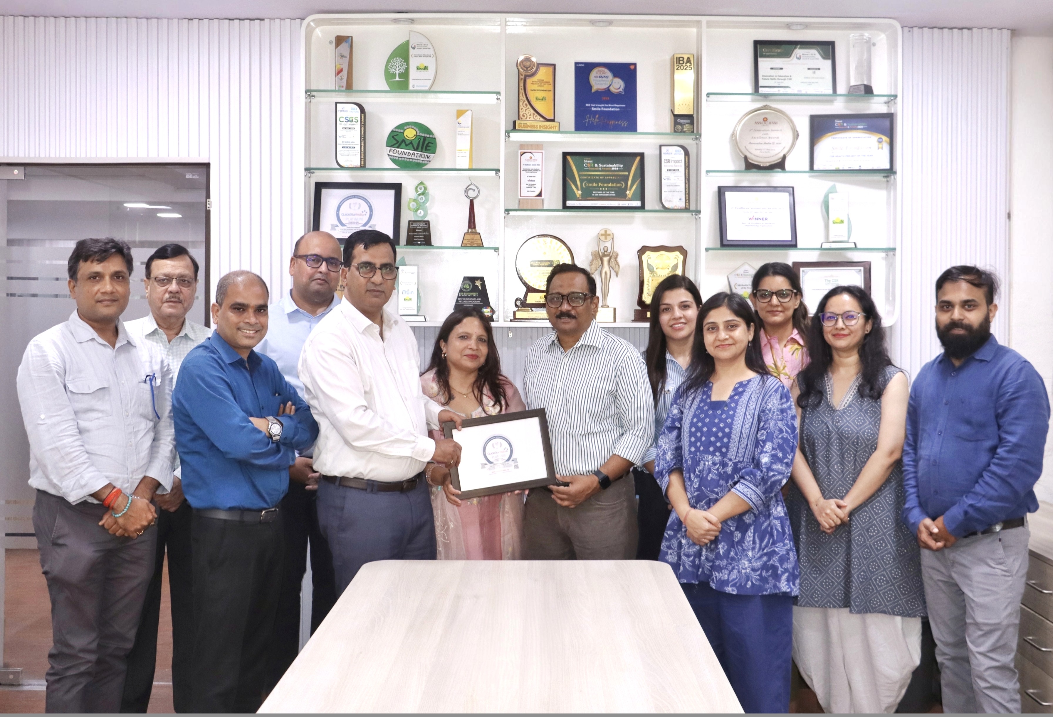 Smile Foundation certified GuideStar India Platinum for 9th time