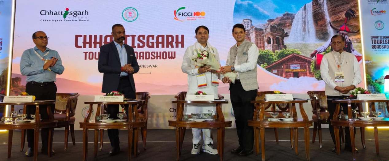 UNICODE: Chhattisgarh Tourism Showcases Diverse Travel Opportunities at Roadshow in Bhubaneswar