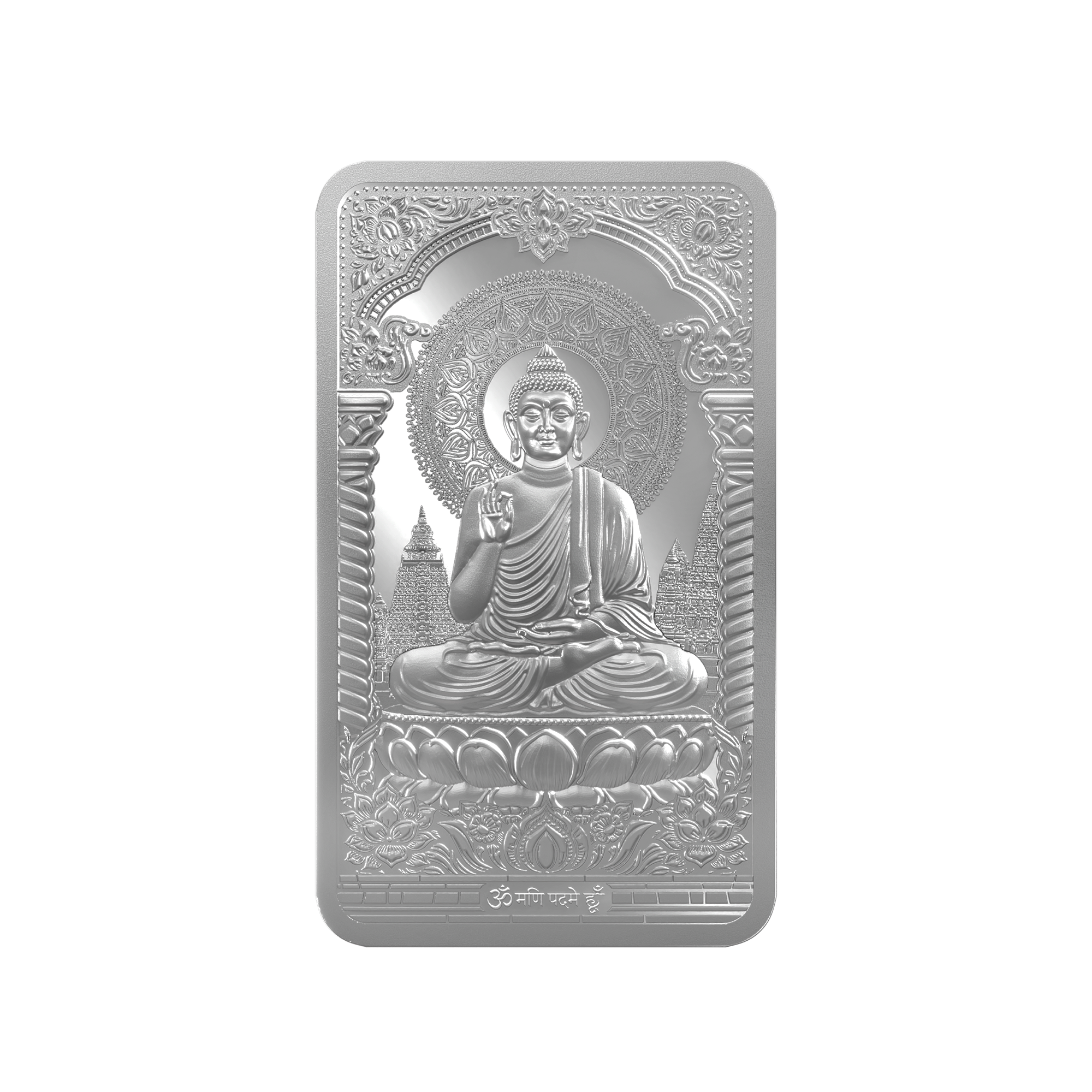 MMTC-PAMP introduces the Limited-Edition 50g Lord Buddha Silver Bar crafted in 999.9+ Purest Silver