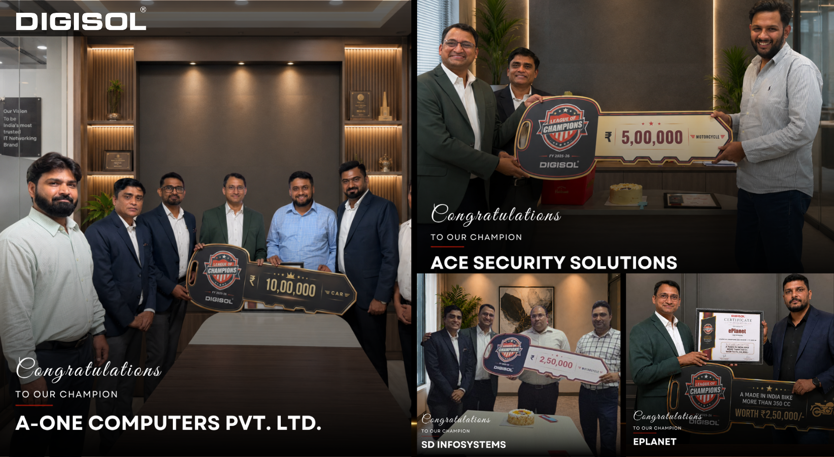 for Amplification | Digisol Announces SI LOC 2025&ndash;26 Champions