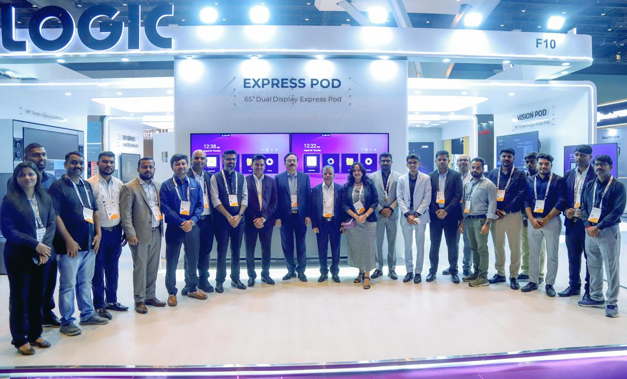 and Images: LOGIC showcases Enterprise AV solutions for smarter, connected and collaborative workspaces at InfoComm India 2026