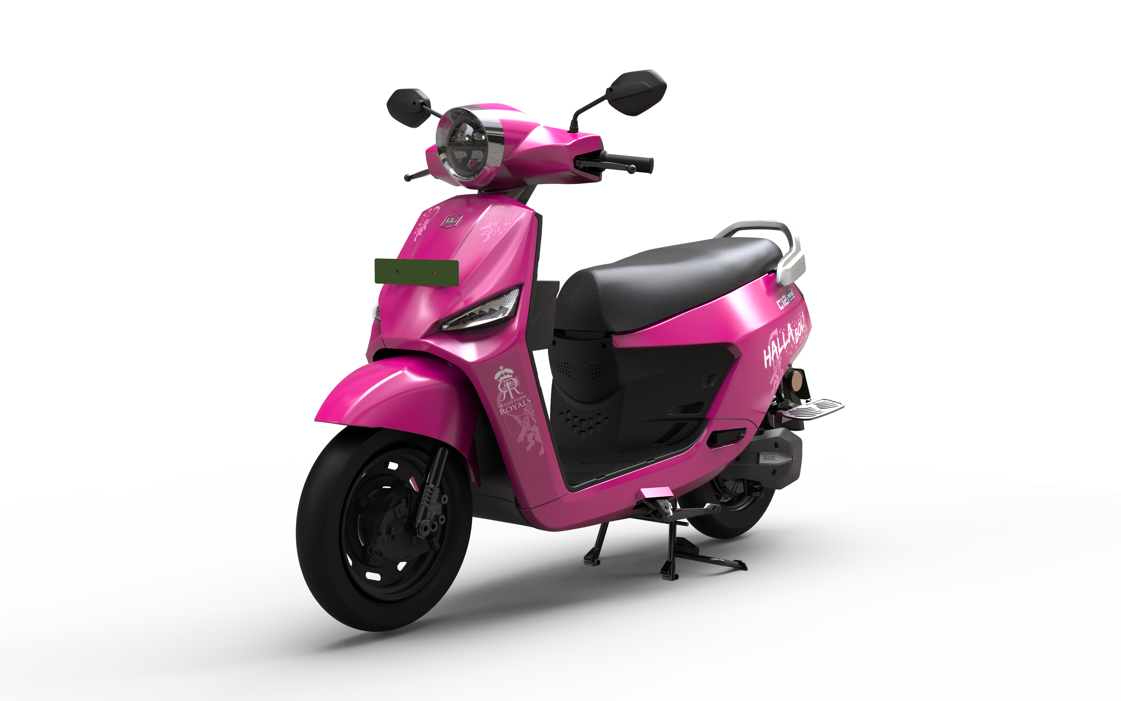 BGauss Partners with Rajasthan Royals, Unveils &lsquo;BG-PinkE&rsquo; During IPL Season