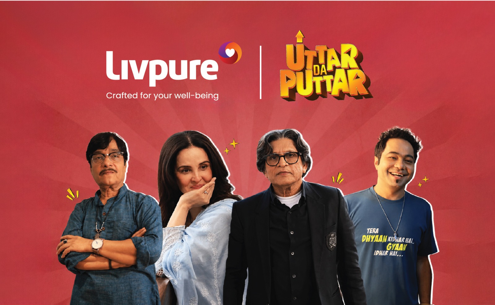 Livpure Associates with Uttar Da Puttar, a Thought-Provoking Family Entertainer Exploring the Intersection of Physics, Metaphysics and Belief | Press Release