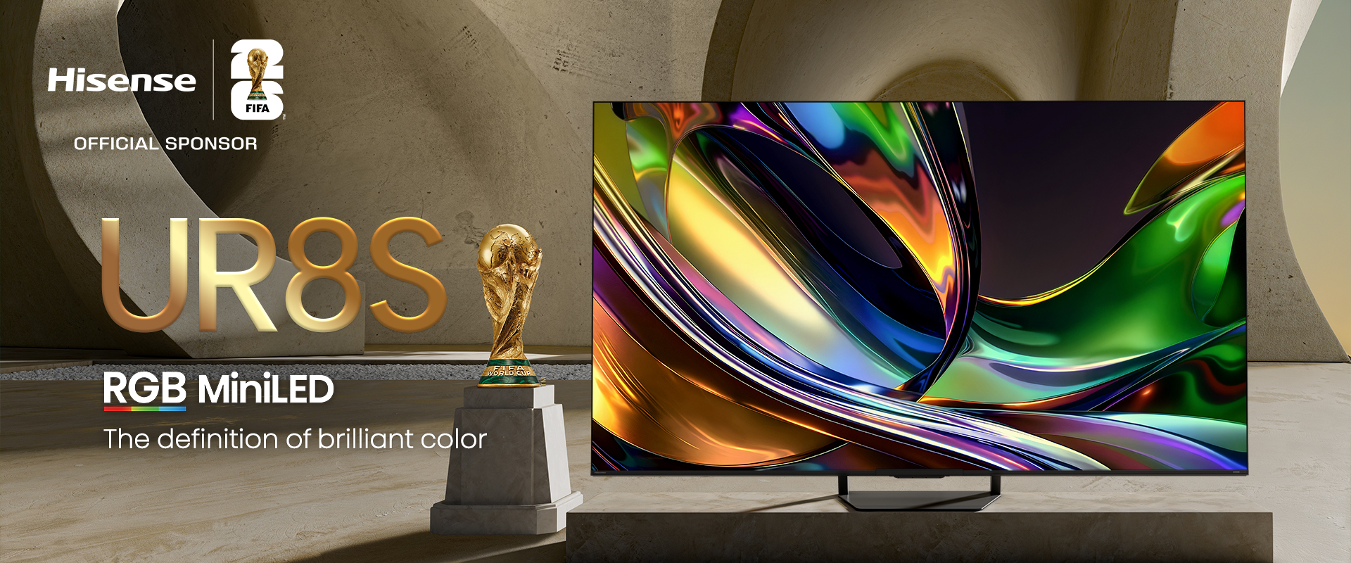 Hisense India Launches UR8S RGB MiniLED TV Series, Bringing its Innovative RGB MiniLED Technology to More Indian Homes
