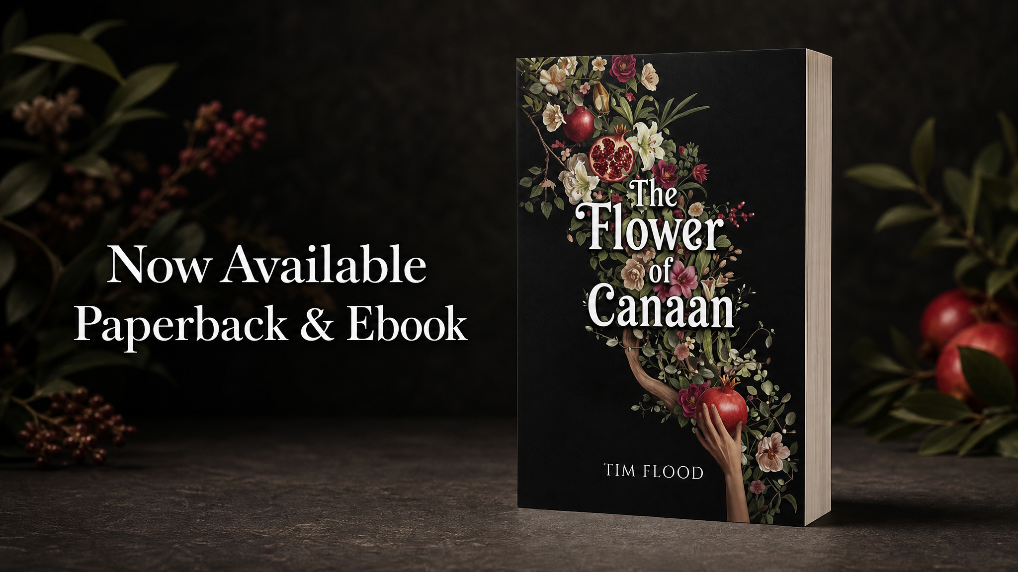 The Flower of Canaan by Tim Flood now available from Histria Books