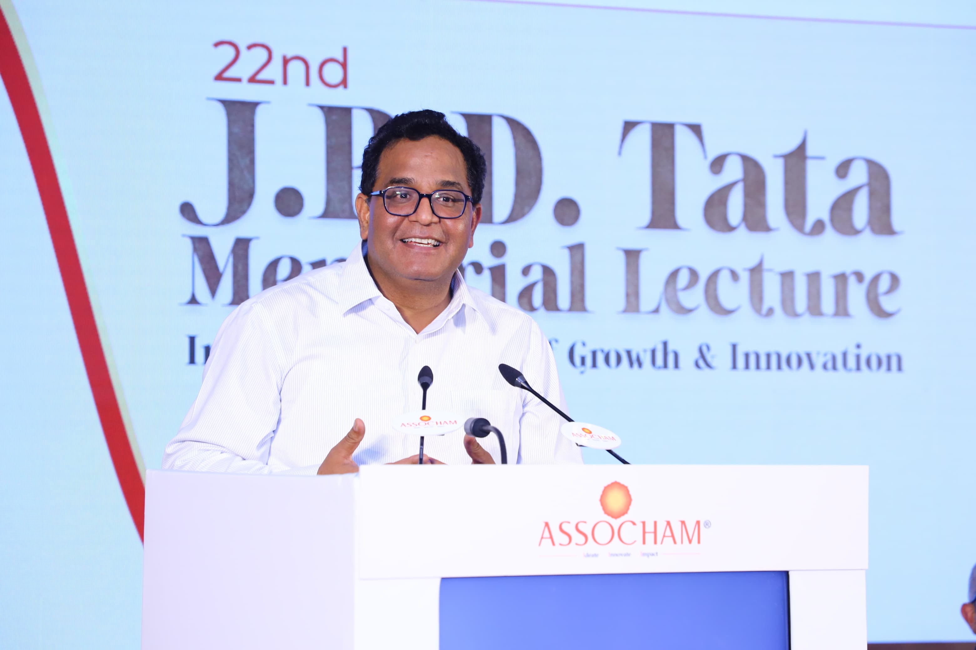 The Four Ps of India&rsquo;s Next Growth Story: Perfection, Purpose, Confidence and Courage: Shri Piyush Goyal at the ASSOCHAM&rsquo;s 22nd J.R.D Tata Memorial Lecture
