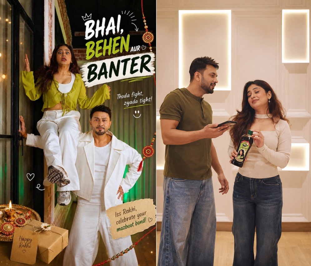 Dabur Amla Hair Oil Celebrates the ‘Mazboot’ Sibling Bond This Raksha Bandhan with Awez Darbar and Anam Darbar