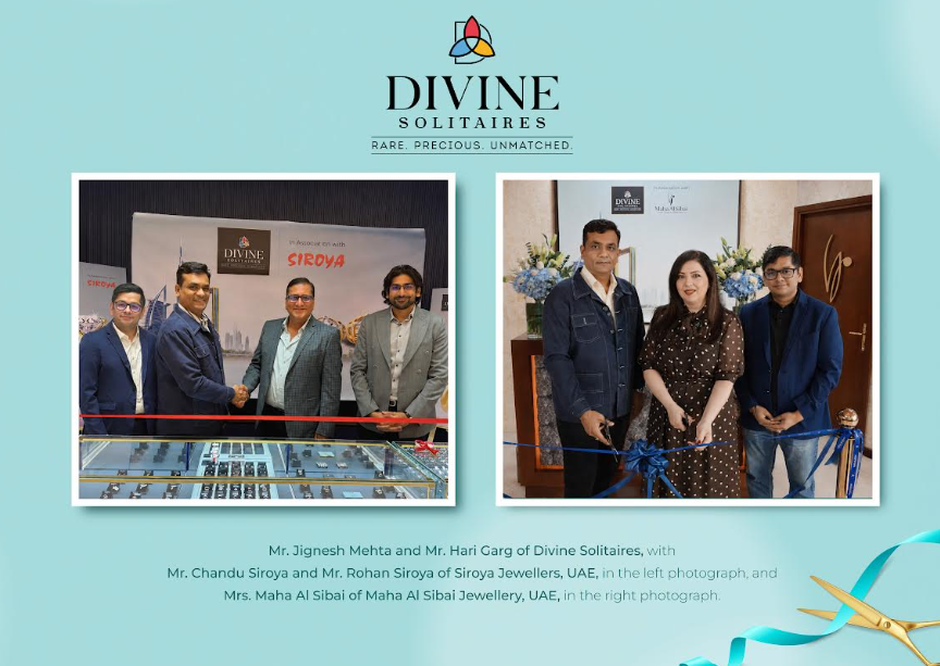 Divine Solitaires Taps UAE's Growing Demand for High-End Natural Diamond Jewellery