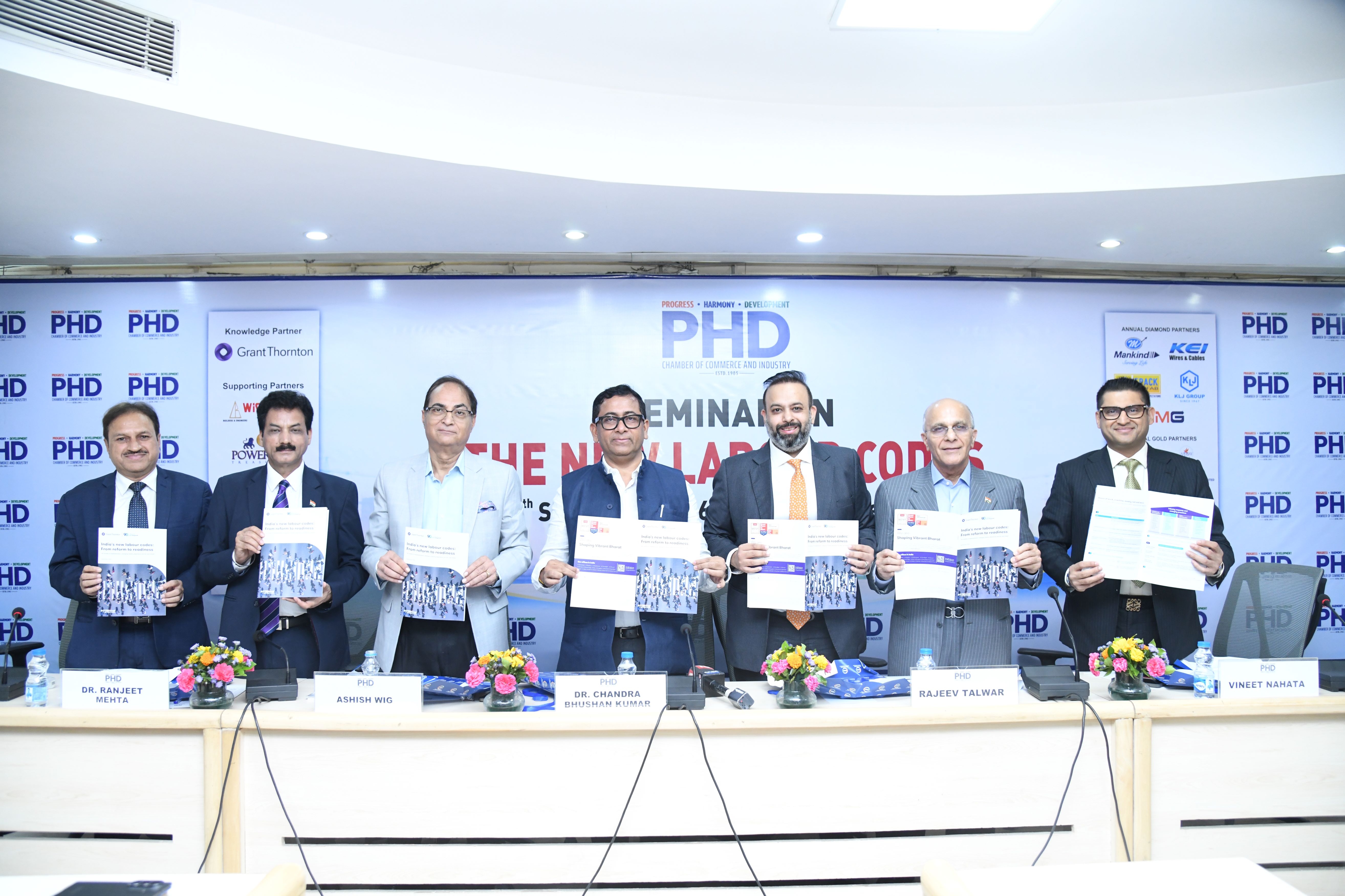 New Labour Codes to Drive Simplified Compliance, Employment Linkages and Social Security: Labour Secretary at PHDCCI Seminar