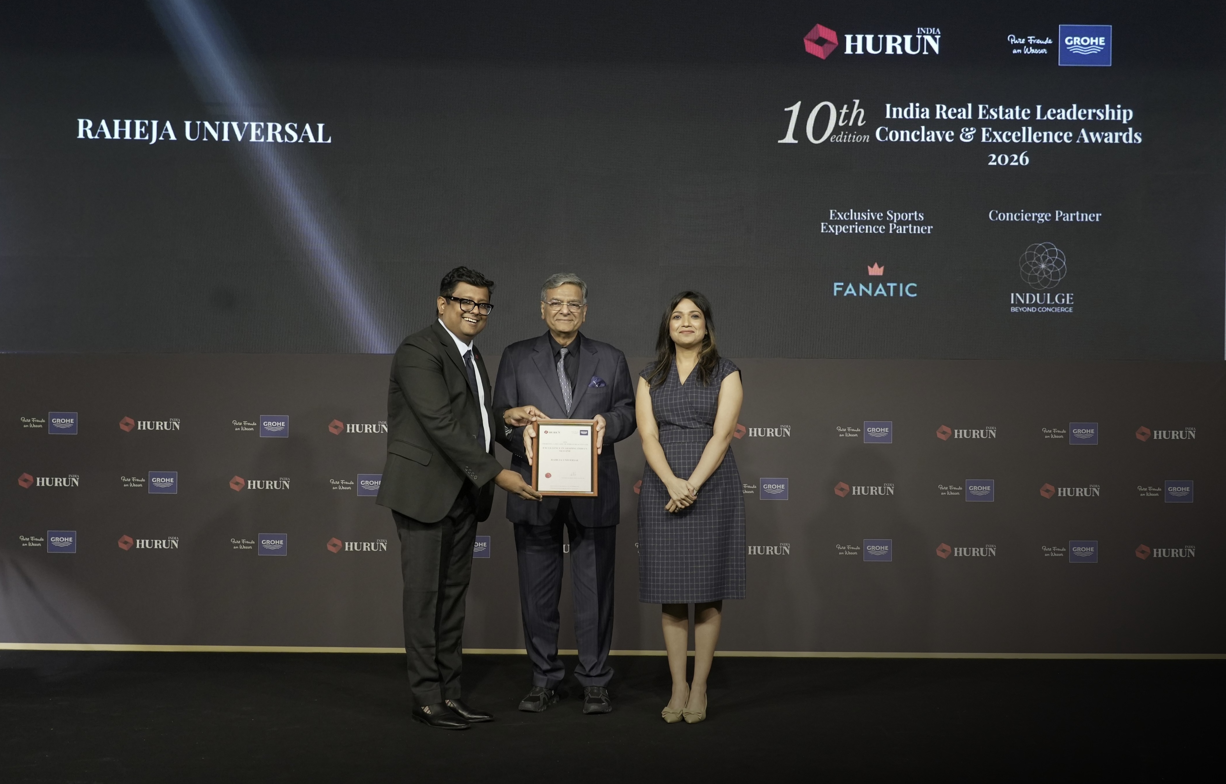 Real Estate Leader Suresh L. Raheja Honoured with Hurun Industry Achievement Award for Shaping India's Skyline