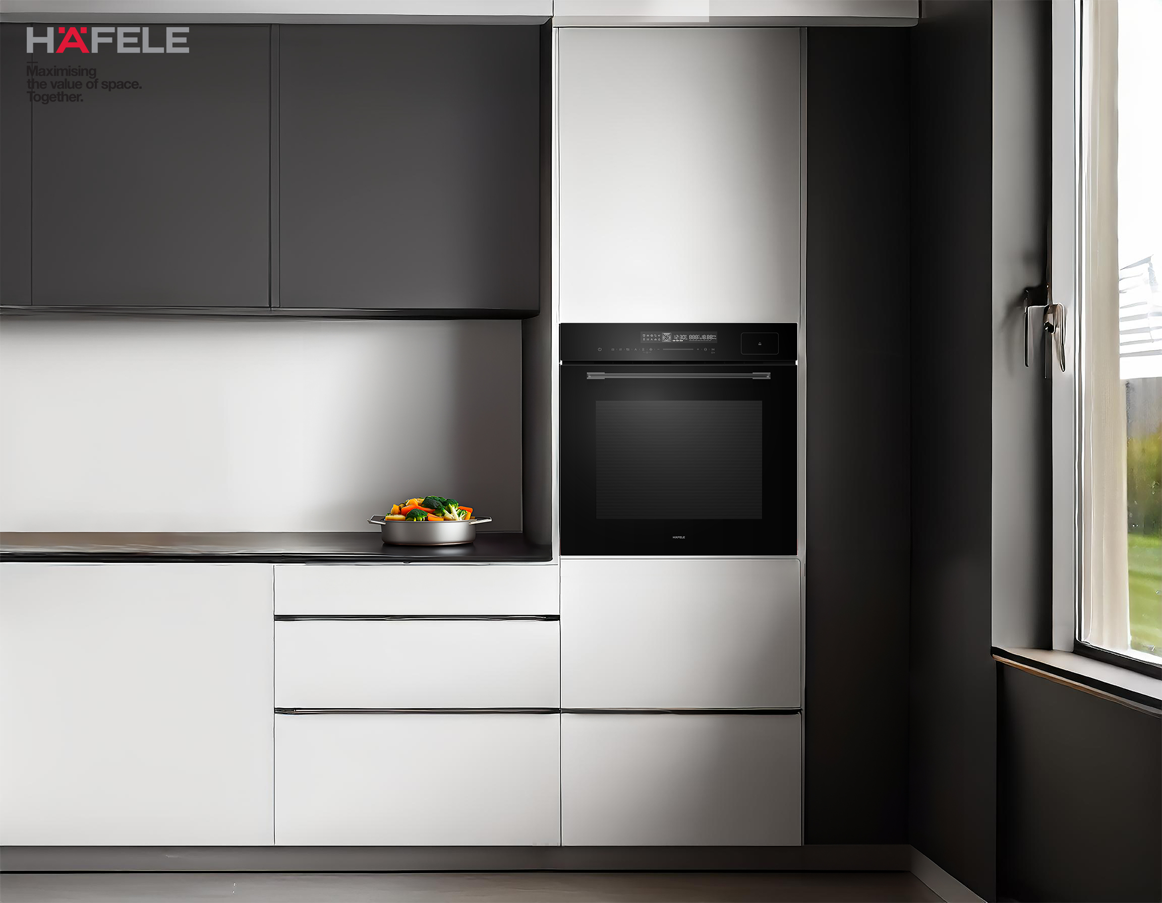 H&auml;fele Midora Steam Oven Simplifies Cleaning & Descaling