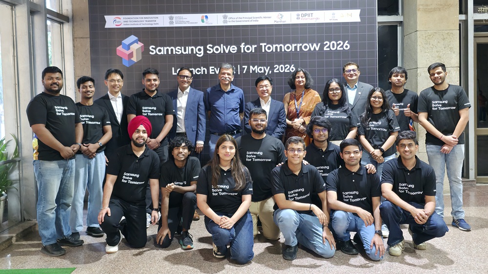 Samsung Launches Fifth Edition of &lsquo;Samsung Solve for Tomorrow&rsquo;, Doubles Grants to INR 2 Crore for Winning Teams