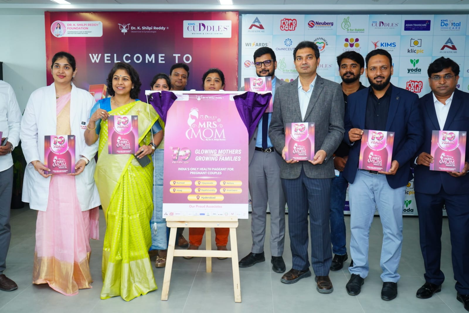 Mrs Mom Season 10, Under the aegis of KIMS Cuddles and Dr K. Shilpi Reddy