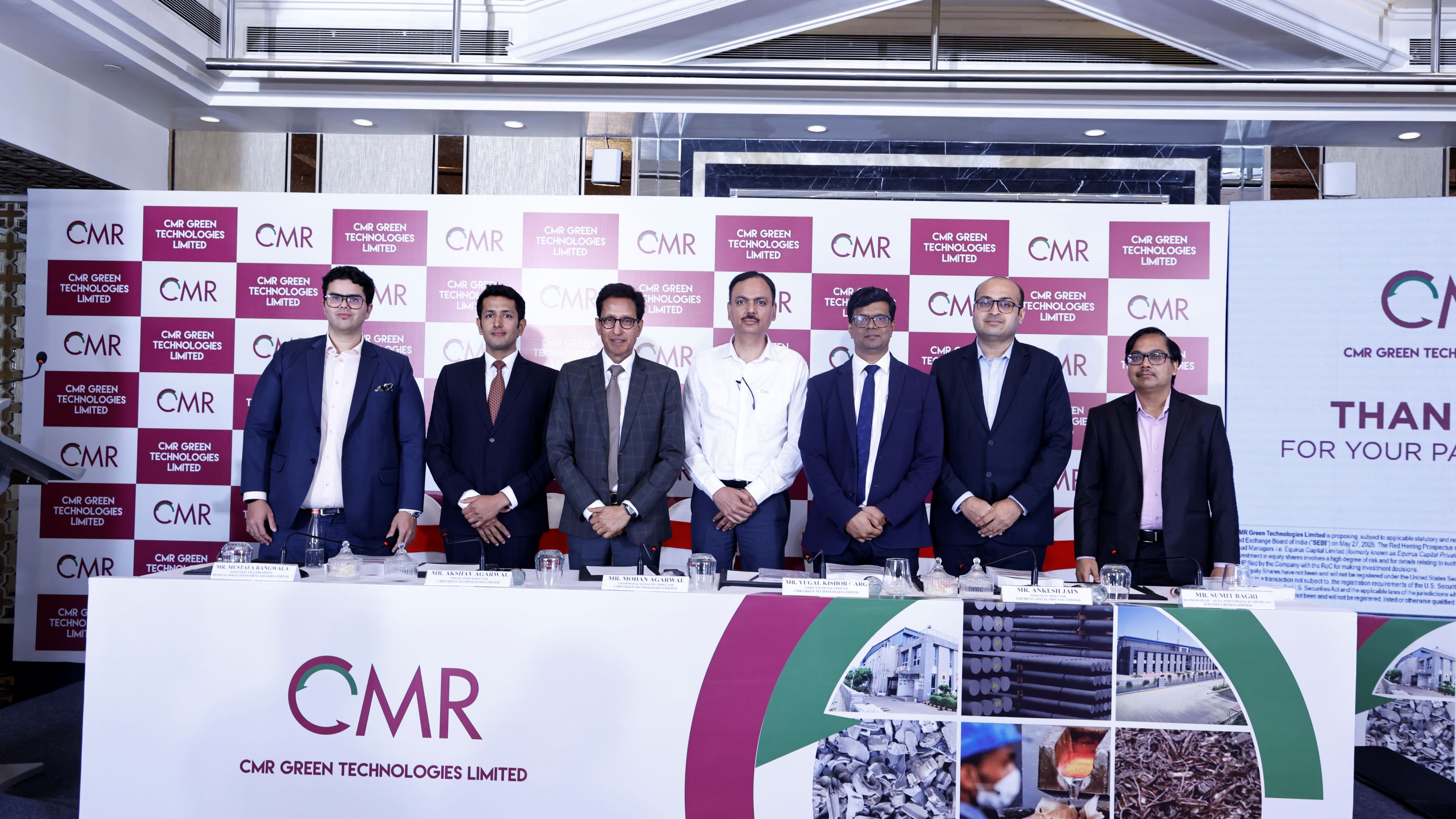 CMR Green Technologies Limited&rsquo;s Initial Public Offer to open on June 3, 2026