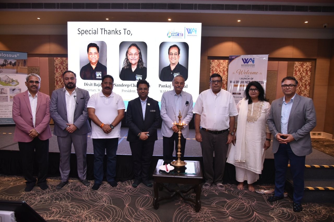 Waterproofers Association of India Launches Delhi-NCR Chapter