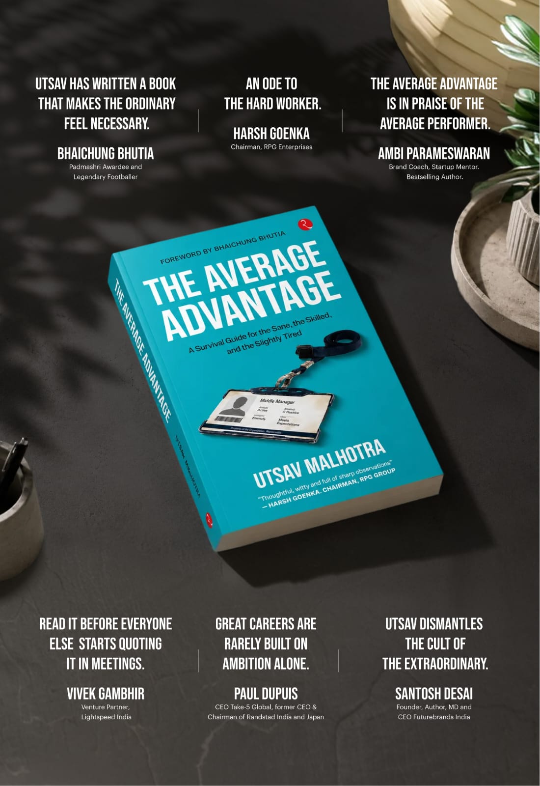 Noise COO Utsav Malhotra Turns the Idea of &ldquo;Average&rdquo; on Its Head with Debut Book The Average Advantage