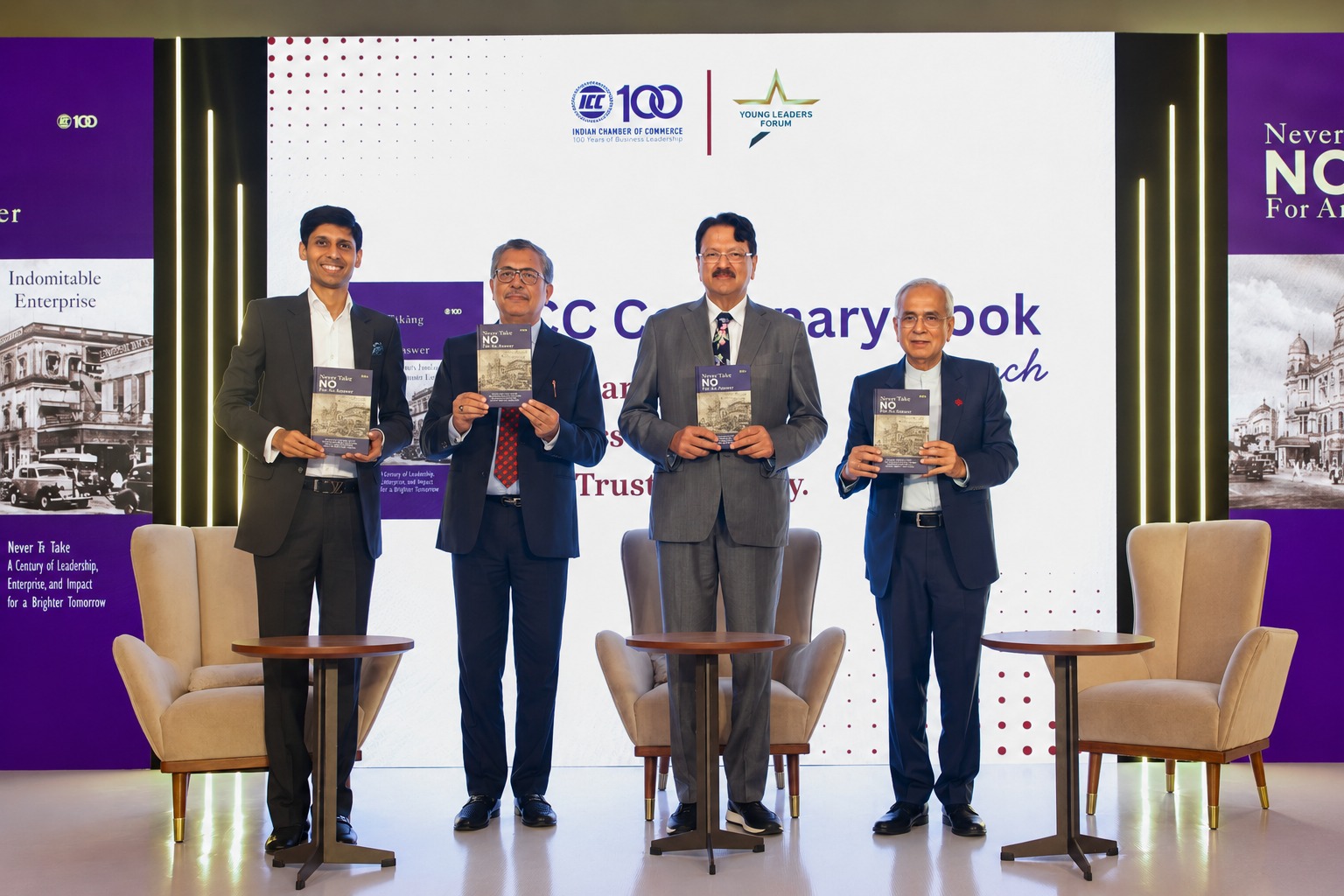 Ajay Piramal and Rajiv Kumar Engage with ICC Young Leaders Forum at ICC Centenary Book Launch