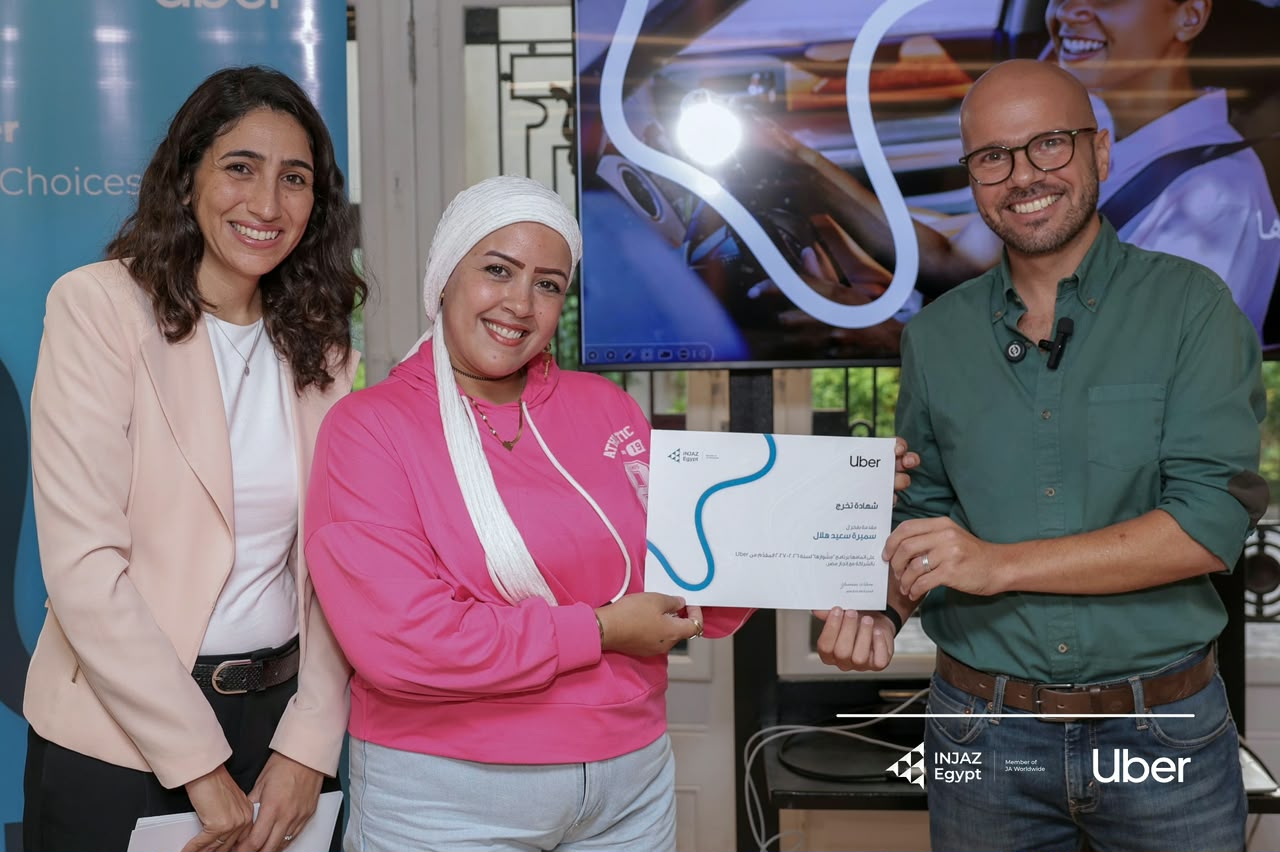 &ldquo;Meshwarha&rdquo; First Phase Concludes: Uber and INJAZ Egypt Celebrate the Empowerment of 60 Female Drivers