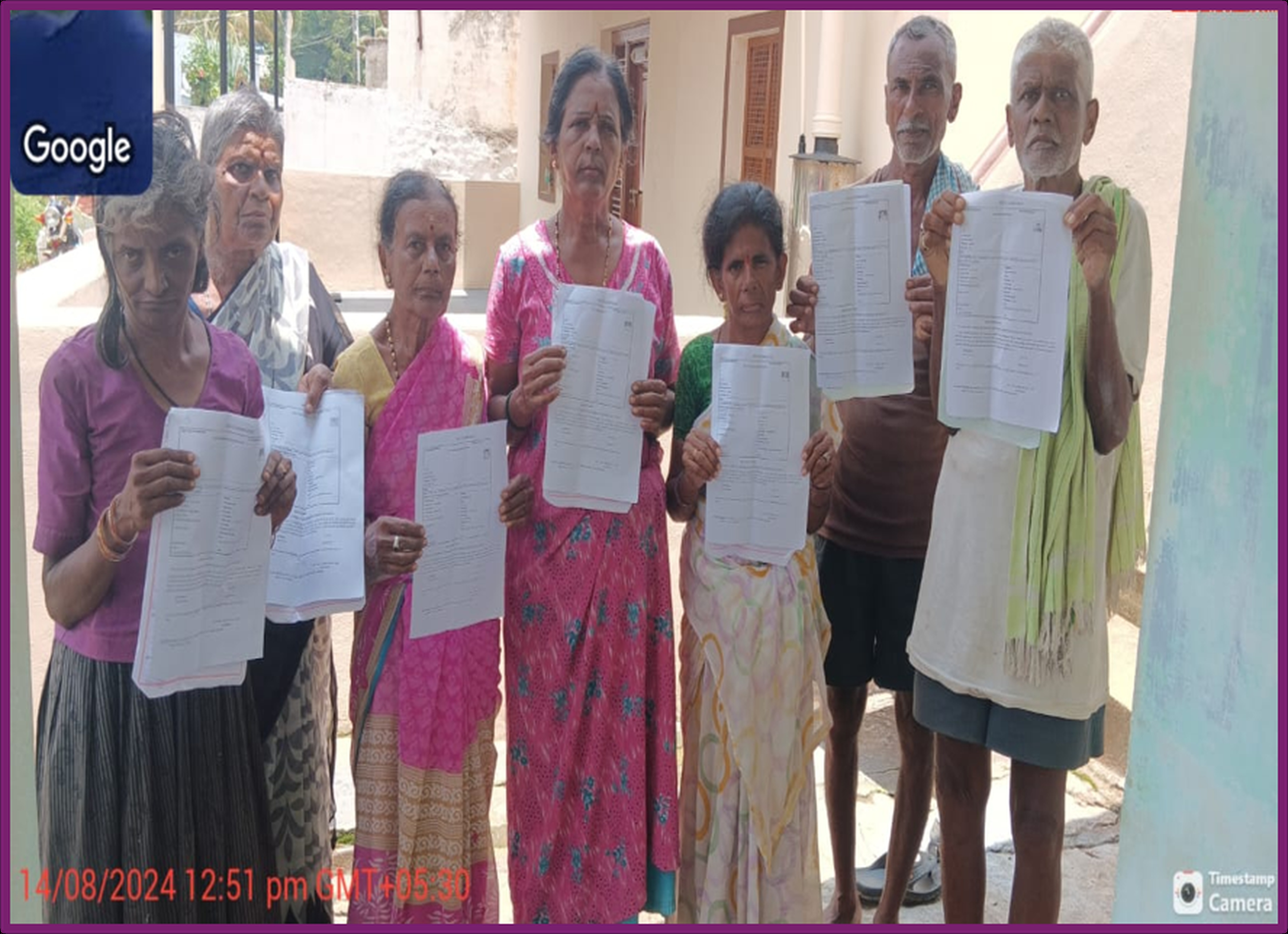Adani Foundation at ACC Thondebhavi Helps Elderly Residents Access Their Pension Entitlements in Belathuru