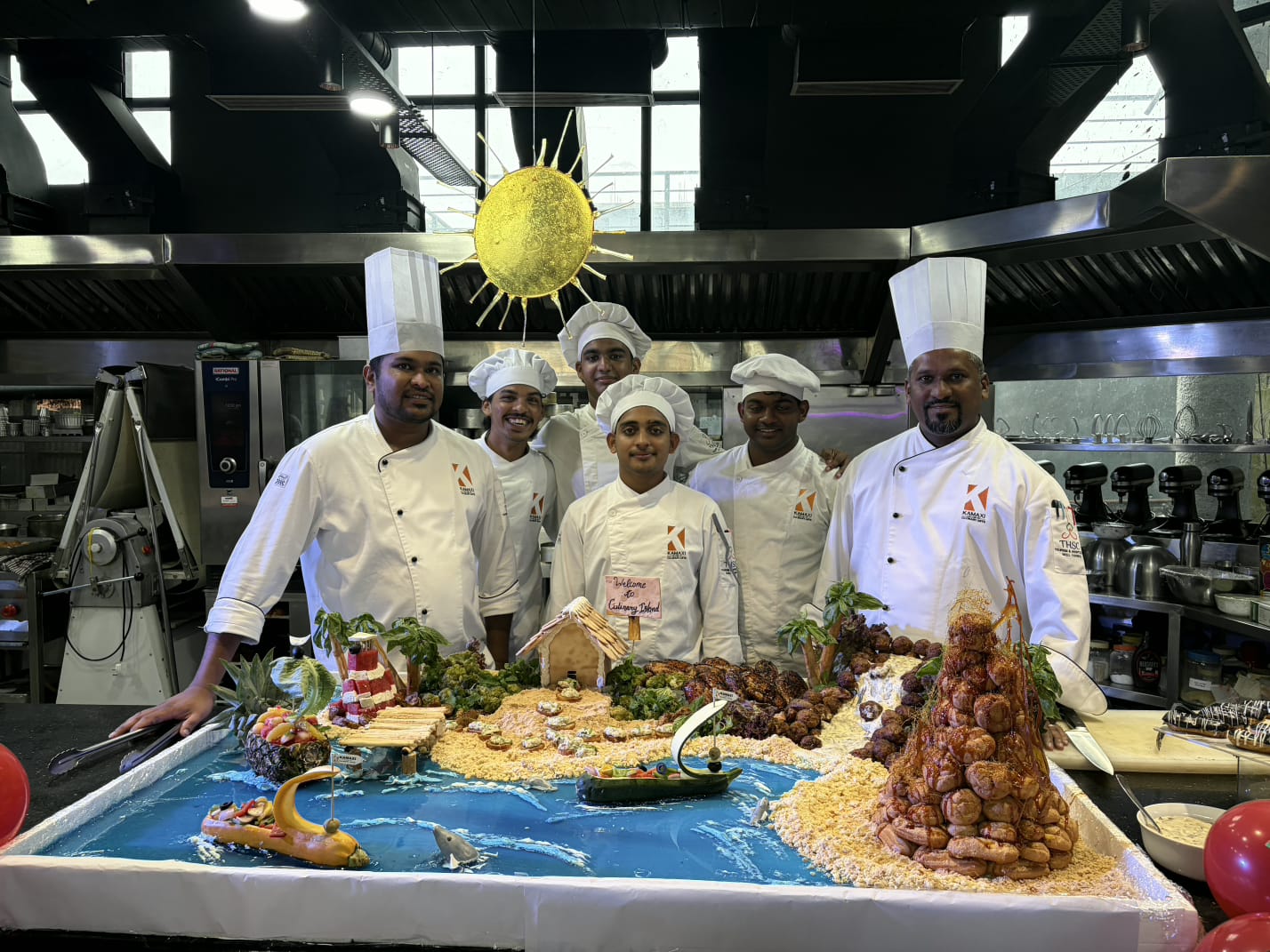 From AI to Edible Art: KCCA Students Create a Culinary Island