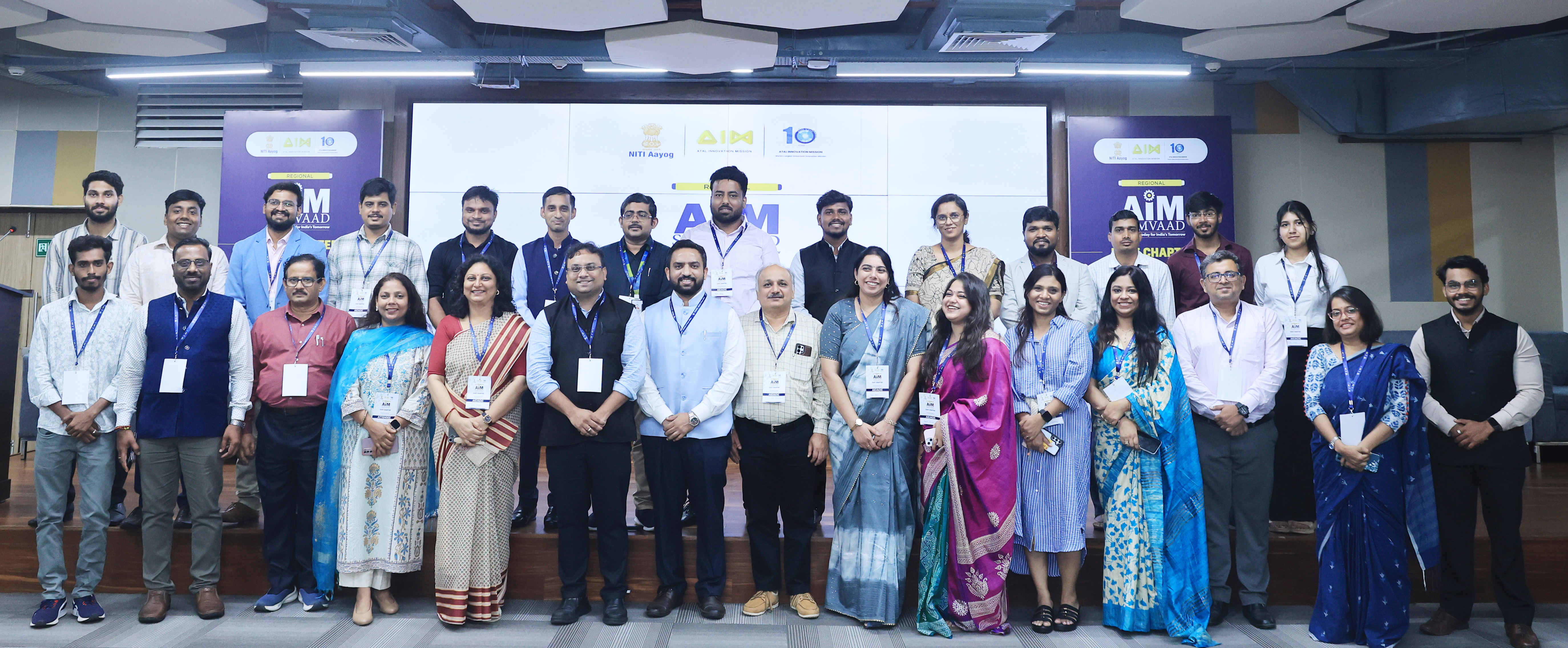 UNICODE: Press Release of Bhubaneswar Hosts Regional AIM SUMVAAD to Drive Innovation and Collaboration Across Eastern India