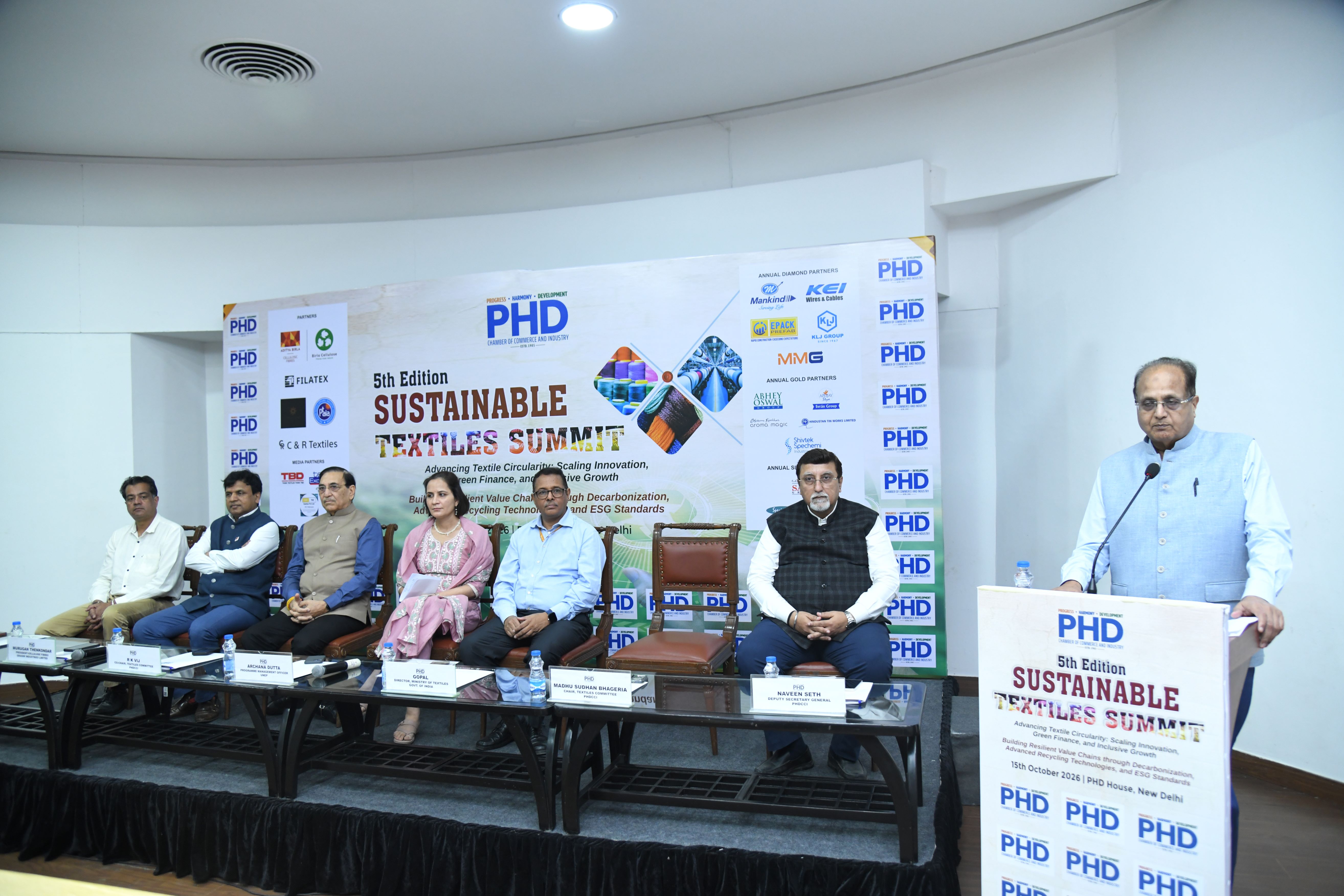 5th Edition of Sustainable Textiles Summit 2026 successfully organized by PHDCCI