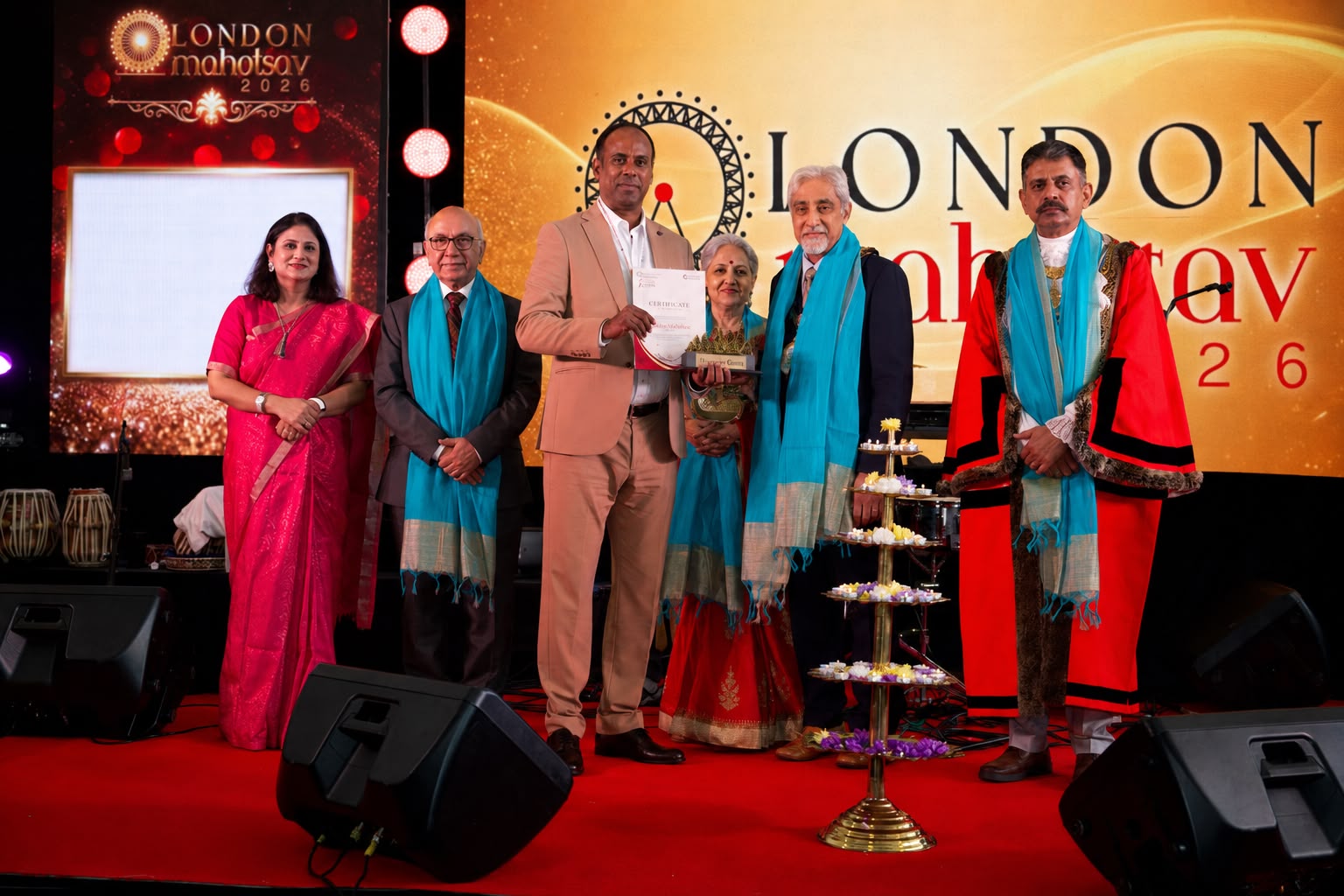 LMET Chairman Prakash Ghosh Honoured at the UK Parliament with British Bengal Icon Award 2026