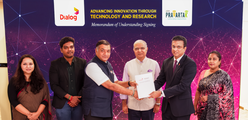 IITM Pravartak enters into a strategic partnership with Dialog Axiata to advance Research and Innovation in Sri Lanka
