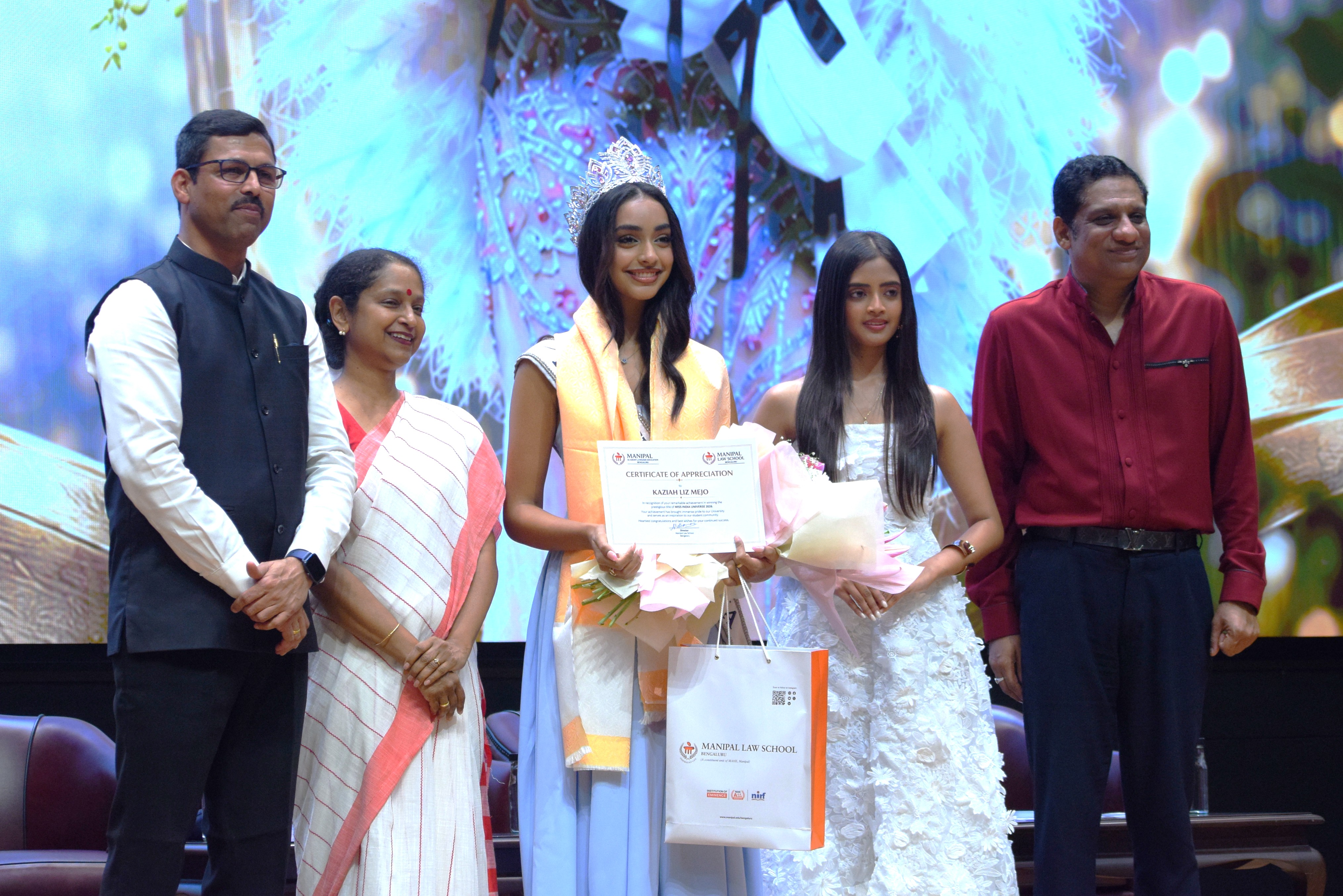 For Immediate MAHE | From Law Classroom to Global Stage: Manipal Law School Felicitates Kaziah Liz Mejo
