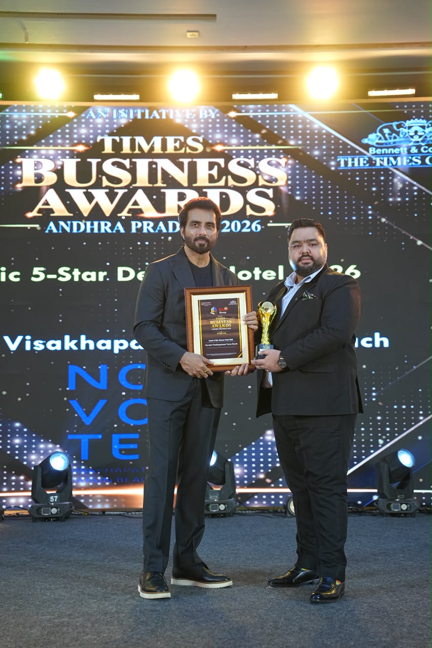 Novotel Visakhapatnam Varun Beach Wins &lsquo;Iconic 5-Star Deluxe Hotel 2026&rsquo;