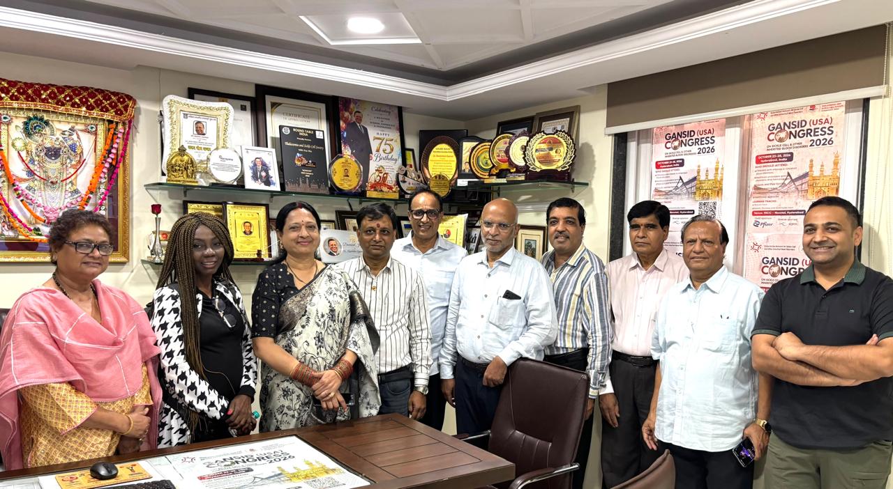 Hyderabad to Host the 4th GANSID Congress 2026 on Sickle Cell Anaemia and Other Inherited Blood Disorders