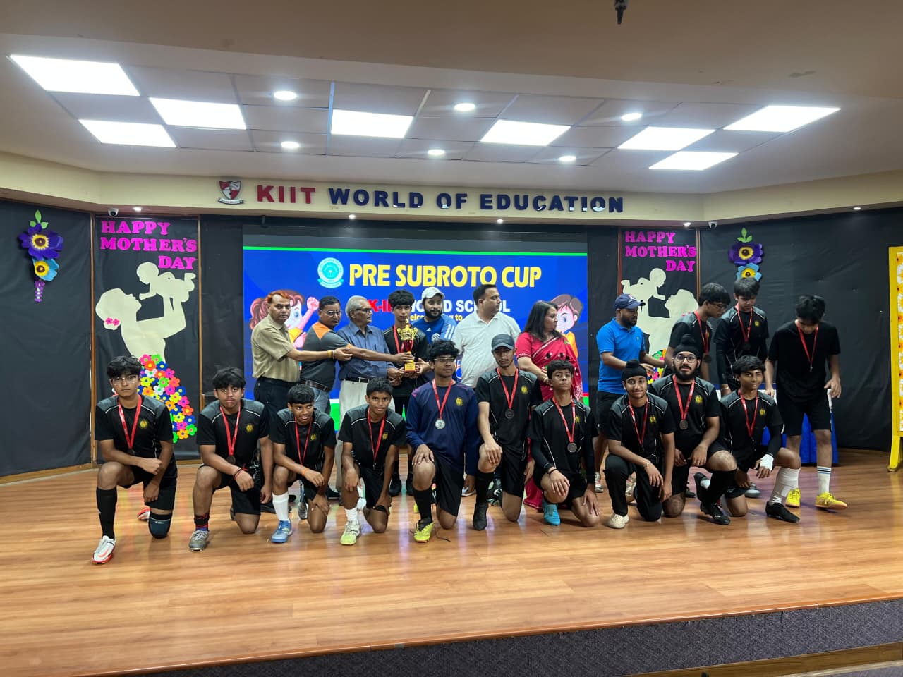 K-IIT World School Wins Under-15 and Under-17 Championship Titles at CBSE Pre-Subroto Cup Football Tournament 2026