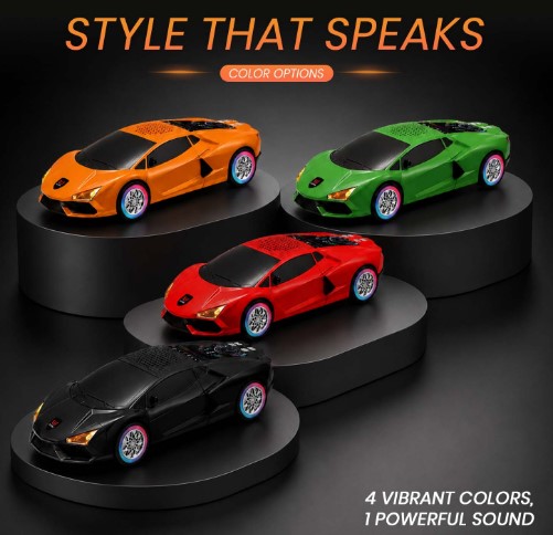 UNIX Launches LAMBO, a Powerful 20W Wireless Speaker with a Supercar-Inspired Design