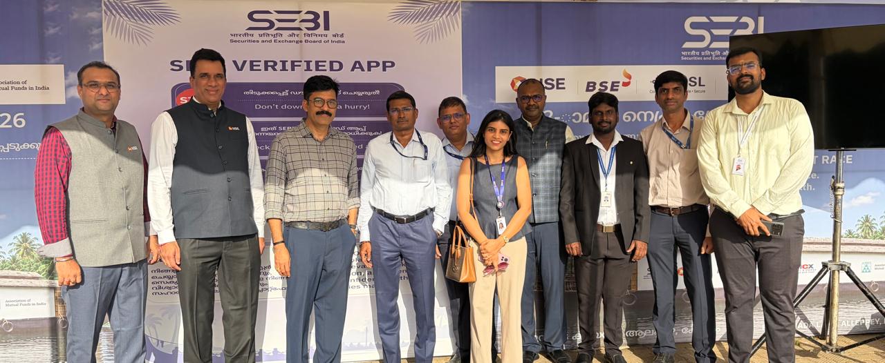 SEBI and NSE along with other securities market participants promote financial literacy and investor awareness at the Nehru Trophy Boat Race 2026