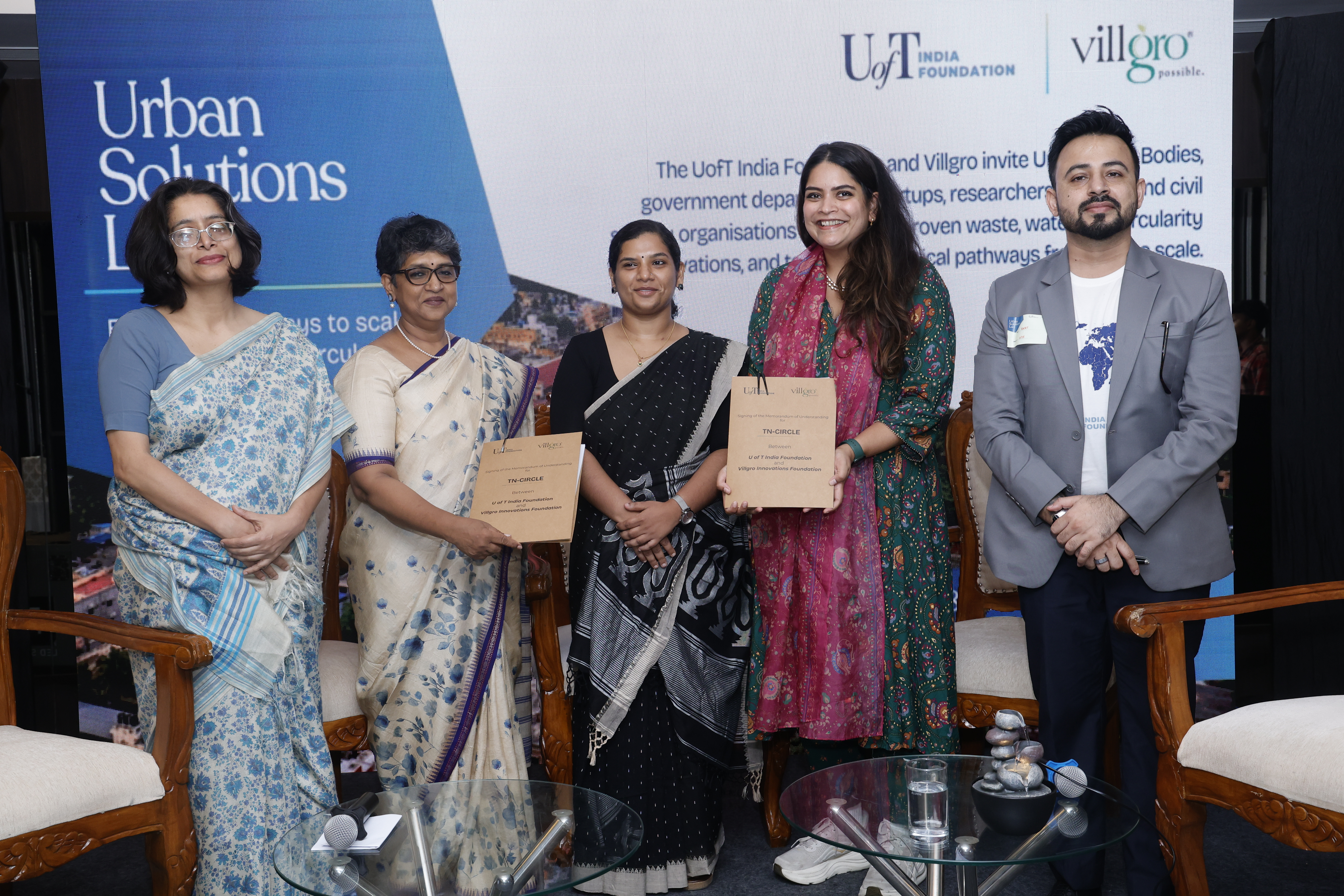 News_UTIF, Villgro introduced TN-CIRCLE to Support 6 Waste and Used-Water Innovations Across Tamil Nadu, aims to impact 1 Lakh+ Lives