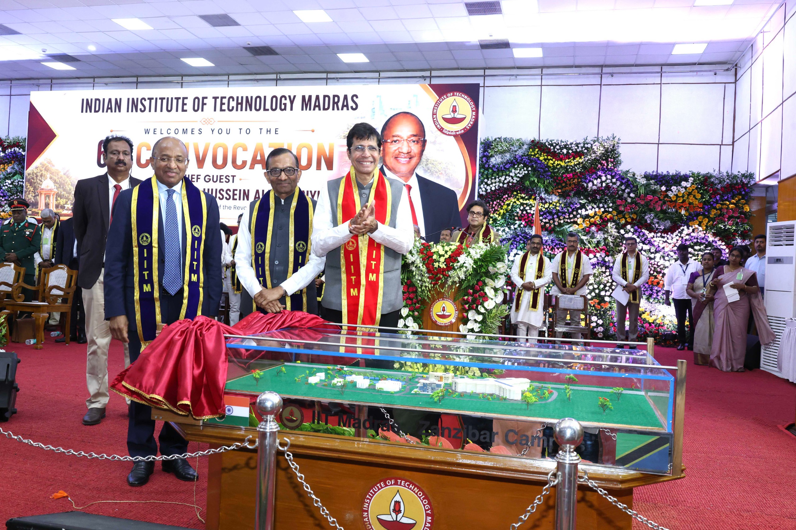 His Excellency Dr. Hussein Ali Mwinyi, President of Zanzibar and Chairman of the Revolutionary Council, graces IIT Madras’ 63rd Convocation