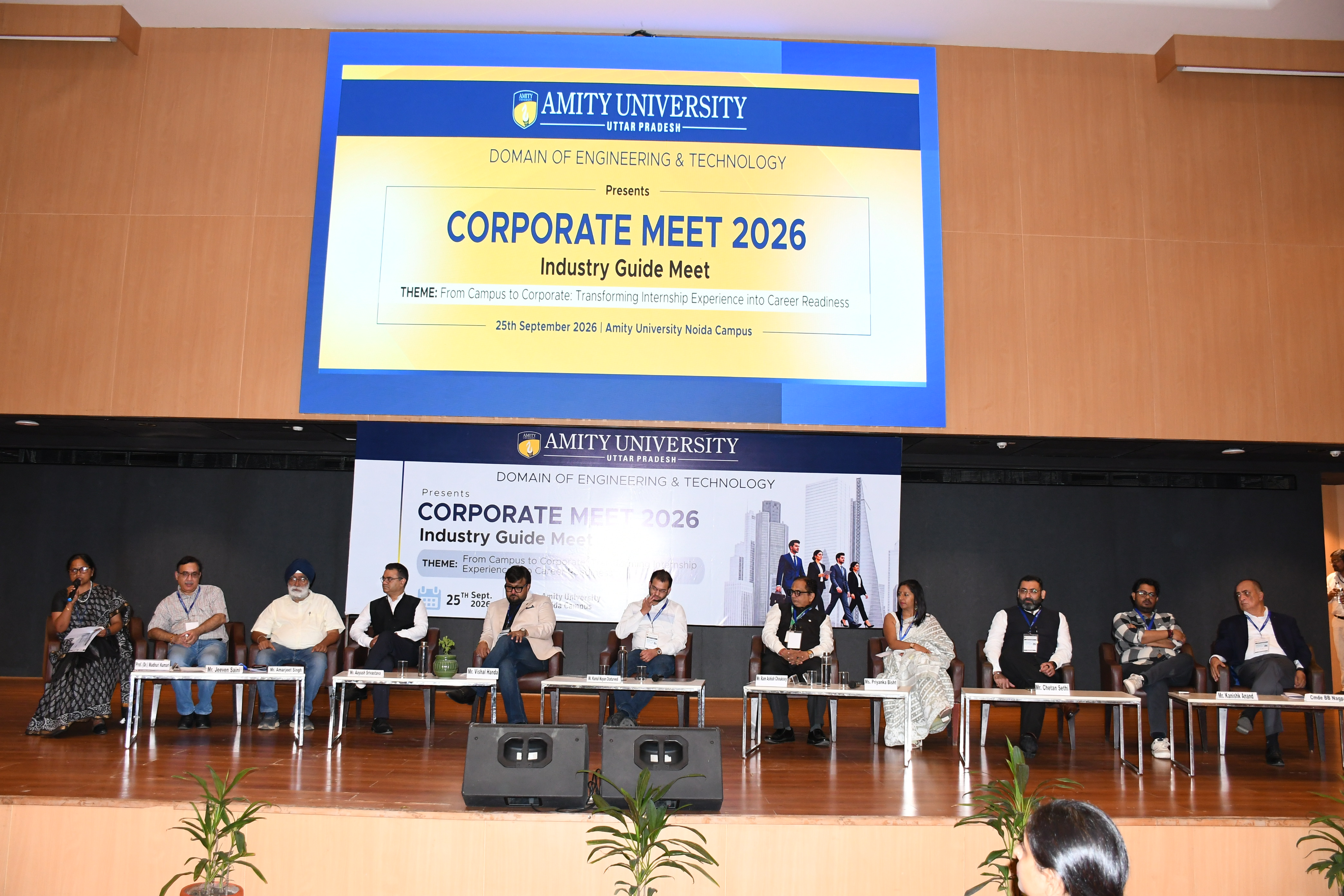 Amity University Hosts Industry Guide Meet to Strengthen Academia-Industry Connect
