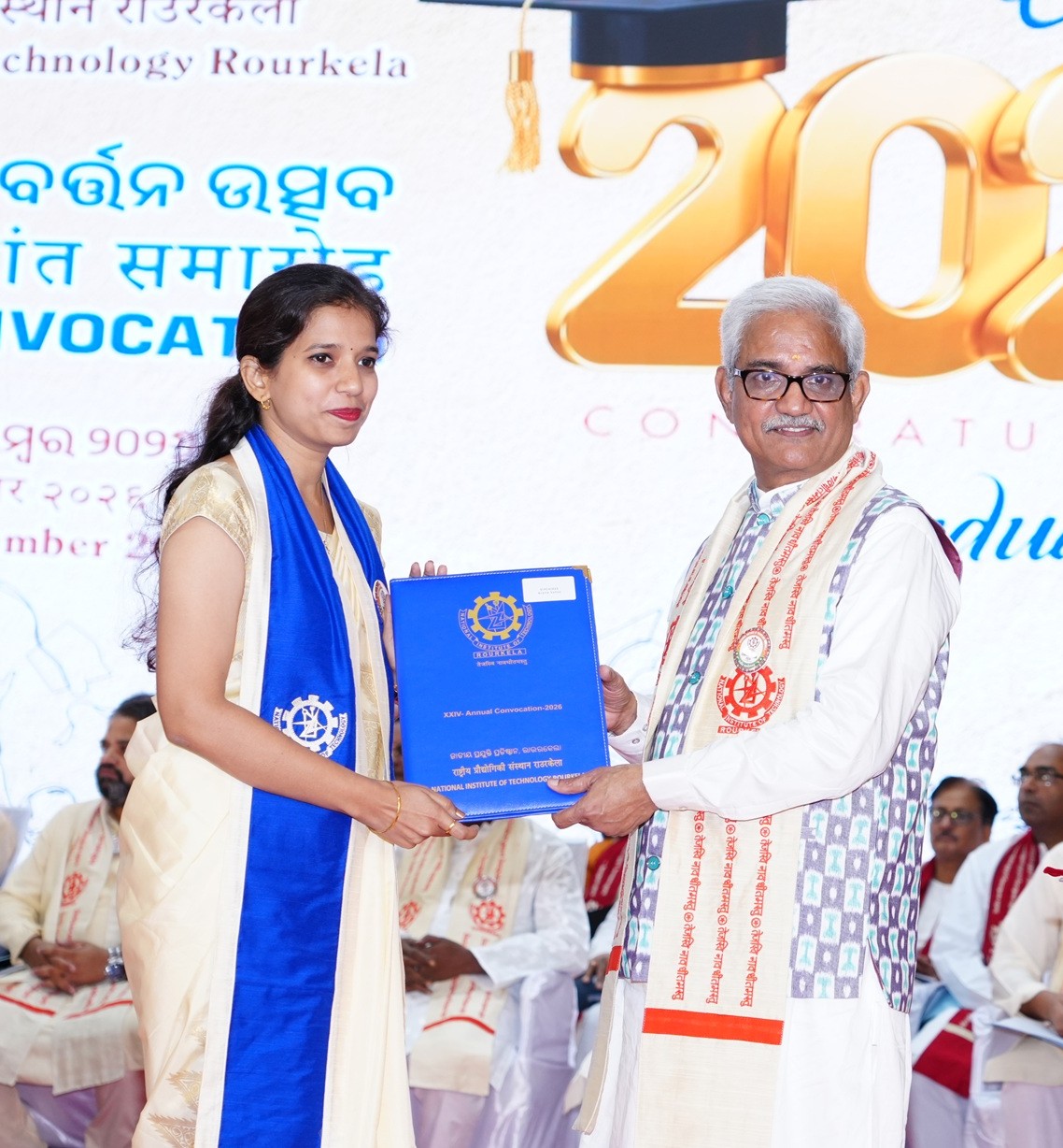 NIT Rourkela Awards 2033 degrees during the 24th Convocation Ceremony