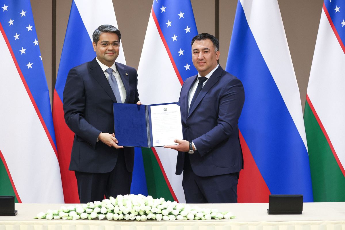Presidents of Russia and Uzbekistan Mark Launch of Construction of Uzbekistan's First NPP