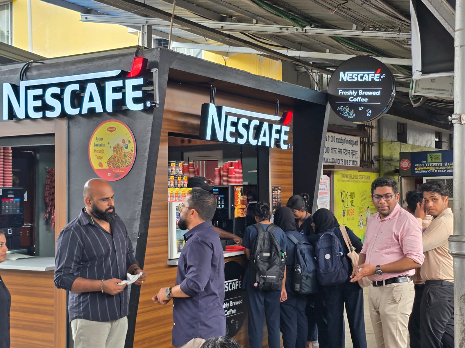 Nestlé Professional brings the NESCAFÉ experience to Thrissur Railway Station