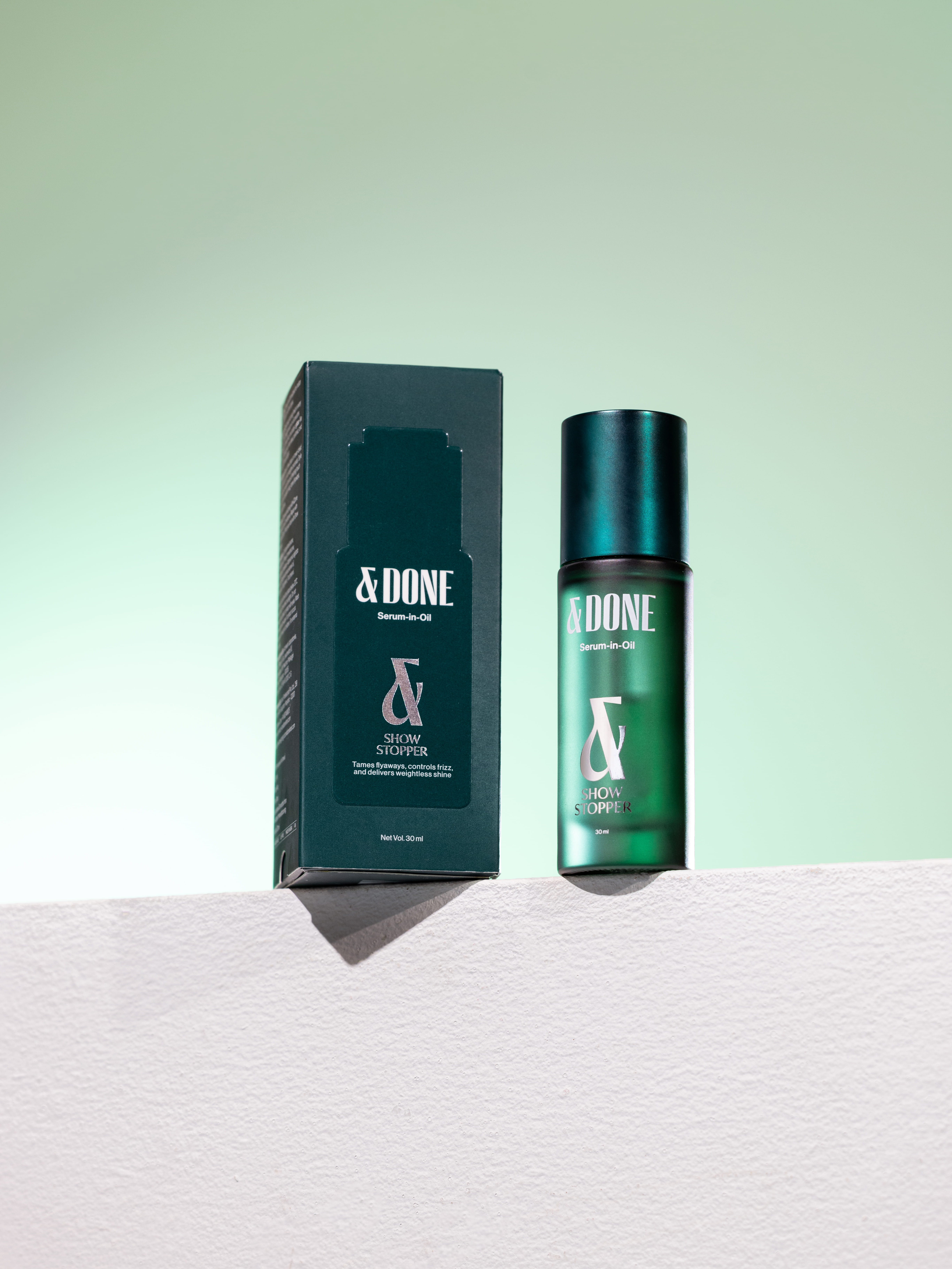 New Launch: &Done Introduces Showstopper, The Ultra-Light Serum-in-Oil