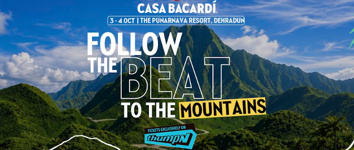 Follow the beat to the mountains with CASA BACARD&Iacute;, tickets live on thumpN