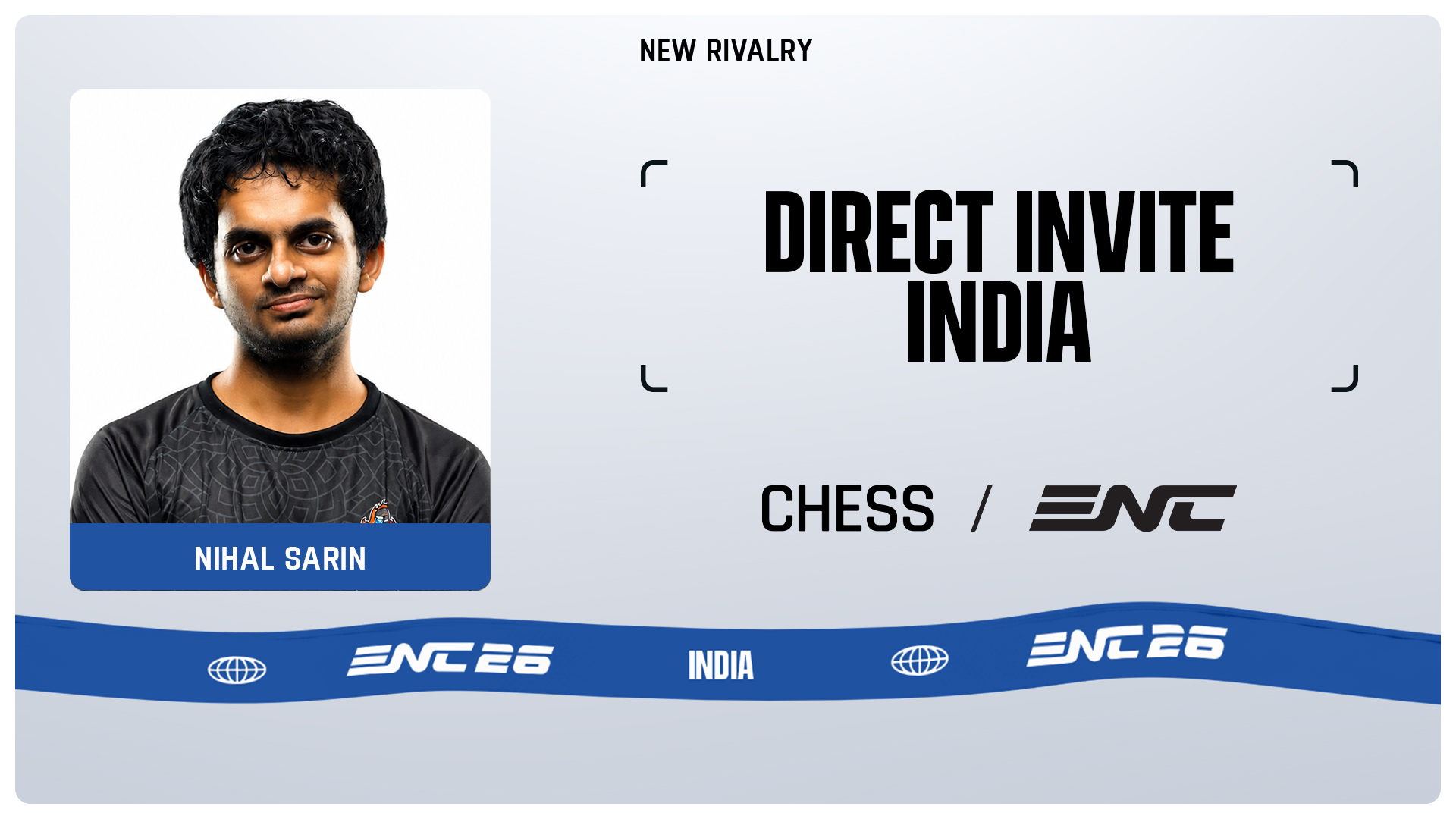 Nihal Sarin earns direct invite to Esports Nations Cup 2026 chess event